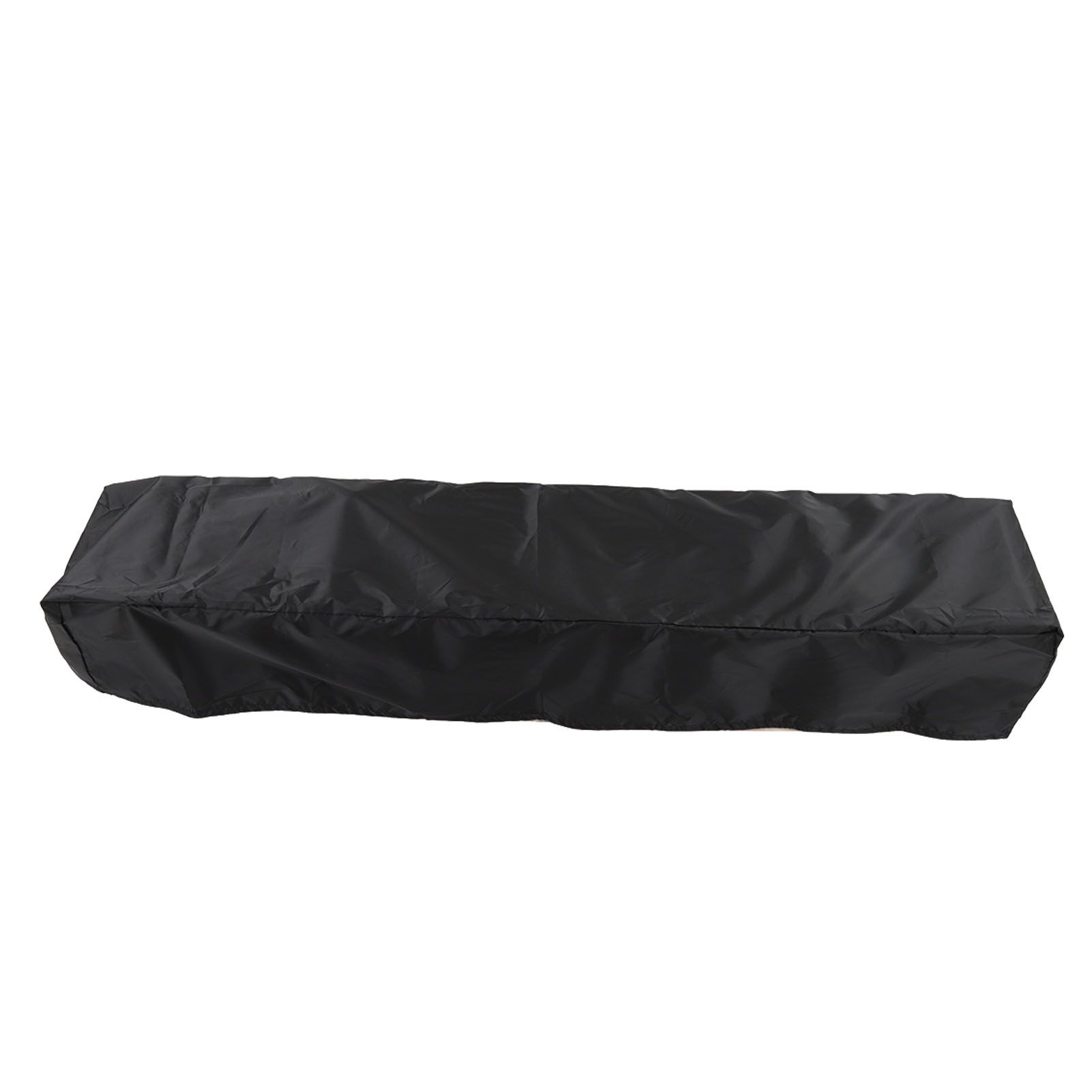 Piano Keyboard Dust Cover Waterproof Breathable Stretchy Black Electric Piano Protective Cover for 61 Keys Digital Piano - Image 1