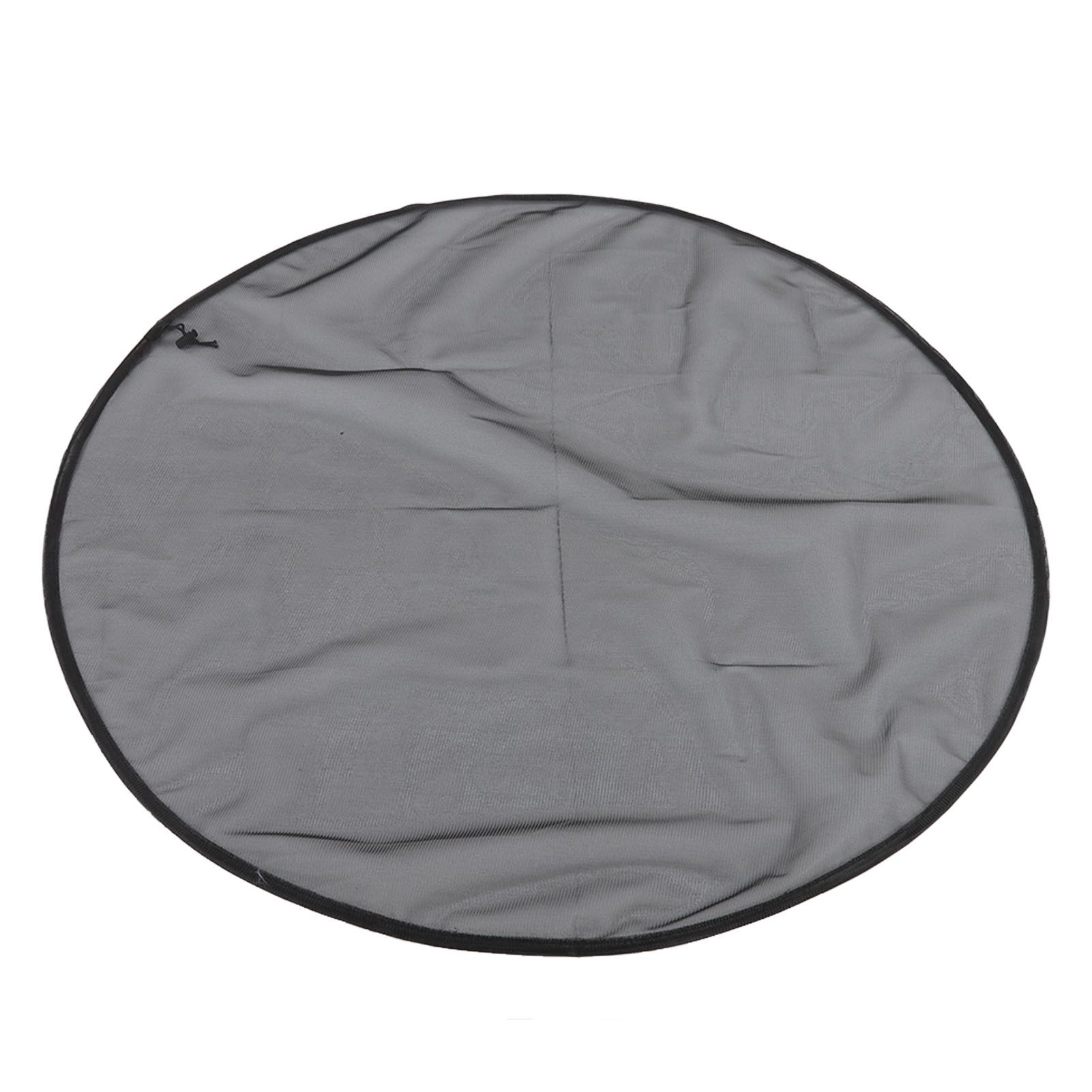 Bucket Mesh Cover Ultra Fine Mesh Drawstring Design Easy Installation Rain Barrel Screen for Bucket Under 80cm Diameter - Image 1