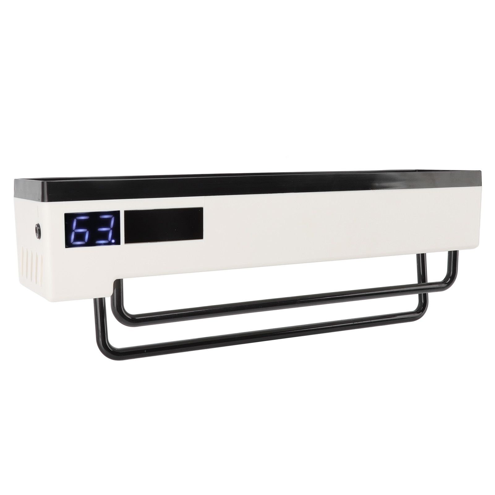 Toothbrush Holder UVC Disinfection 2 in 1 Solar Charging Digital Display Wall Mounted Automatic Toothbrush Sterilizer - Image 4