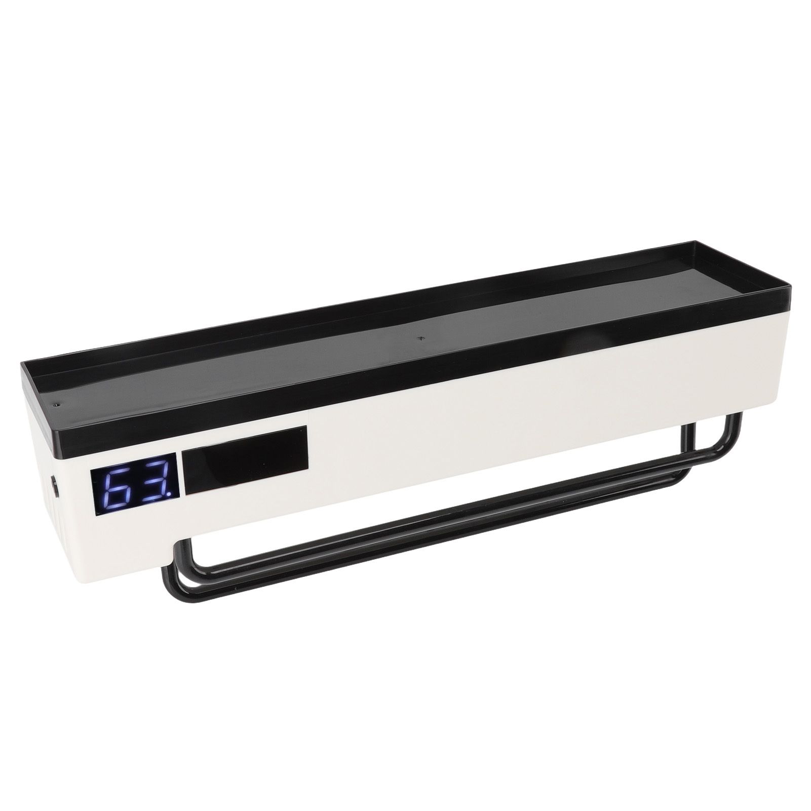 Toothbrush Holder UVC Disinfection 2 in 1 Solar Charging Digital Display Wall Mounted Automatic Toothbrush Sterilizer - Image 6