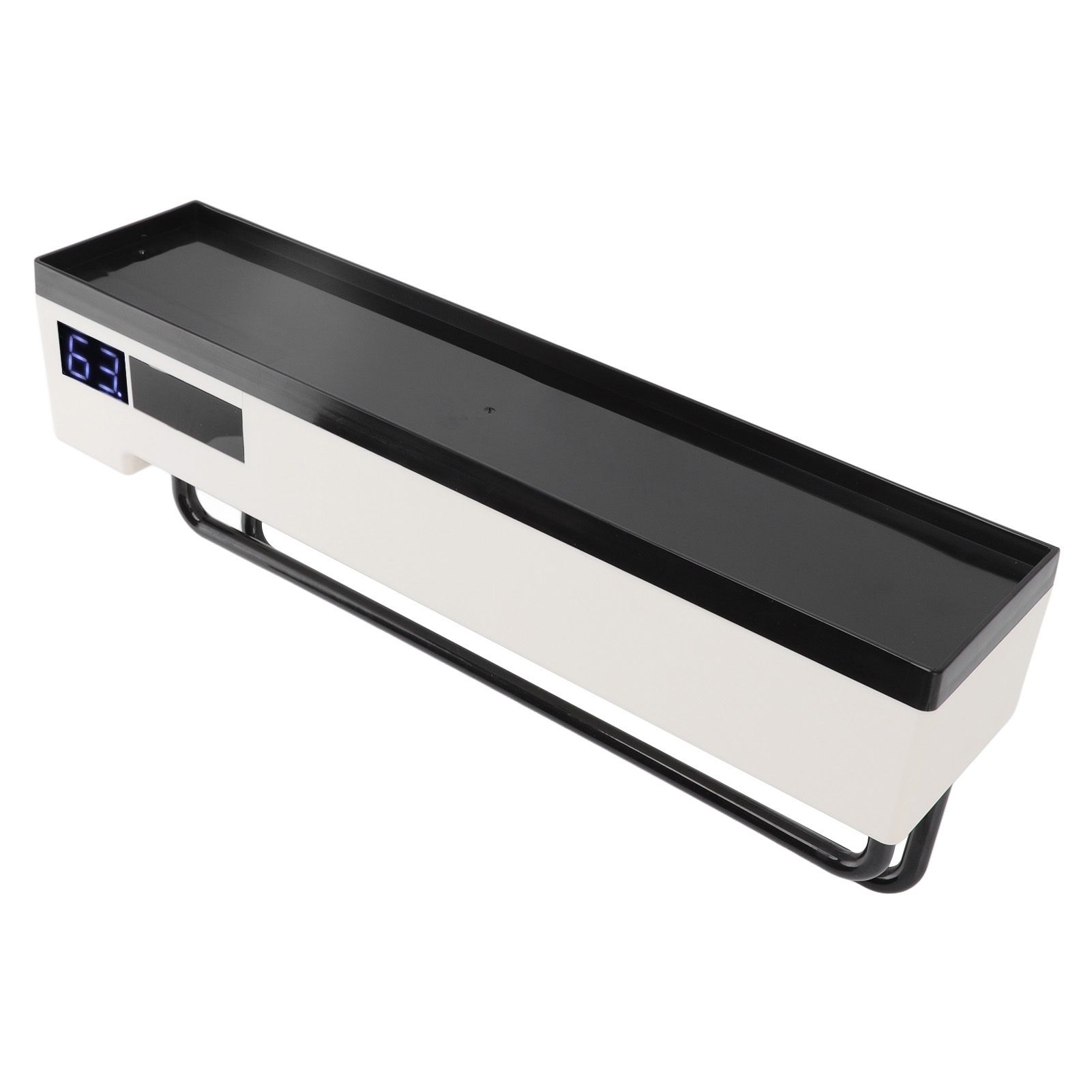 Toothbrush Holder UVC Disinfection 2 in 1 Solar Charging Digital Display Wall Mounted Automatic Toothbrush Sterilizer - Image 7