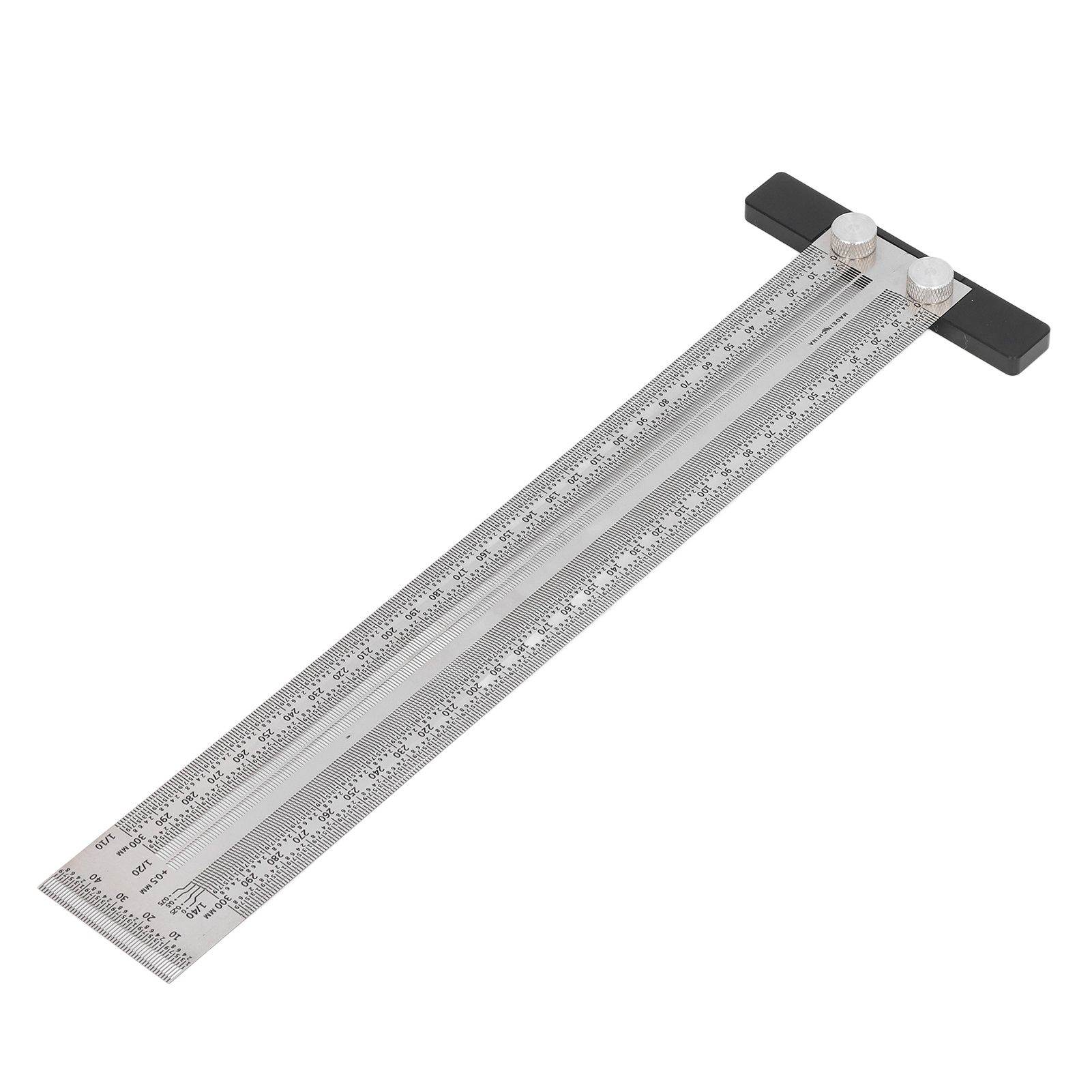 Woodworking Marking T Rulers Positioning Scribing Ruler Gauge Carpenter Measuring Mark Ruler 300mm - Image 4