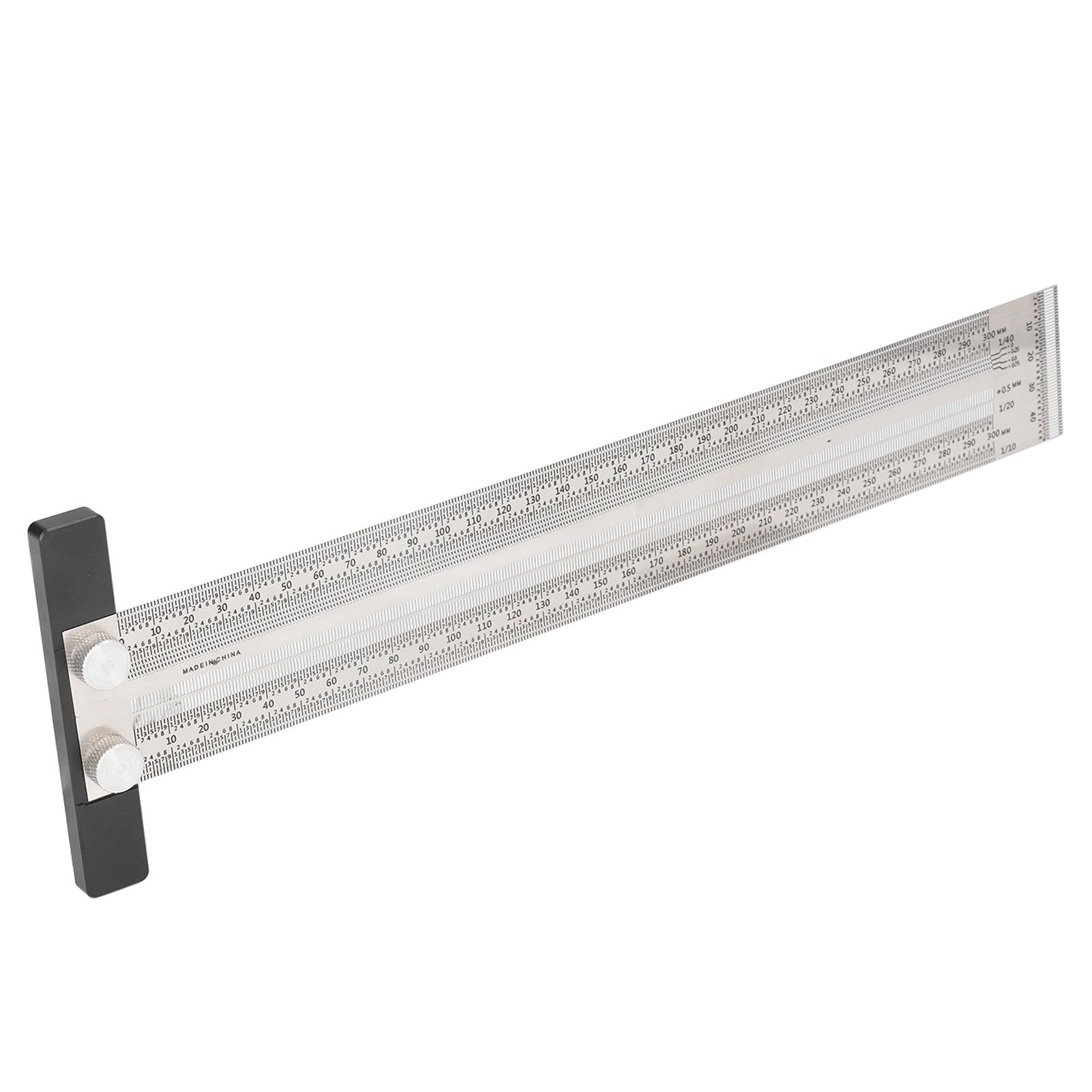 Woodworking Marking T Rulers Positioning Scribing Ruler Gauge Carpenter Measuring Mark Ruler 300mm - Image 5