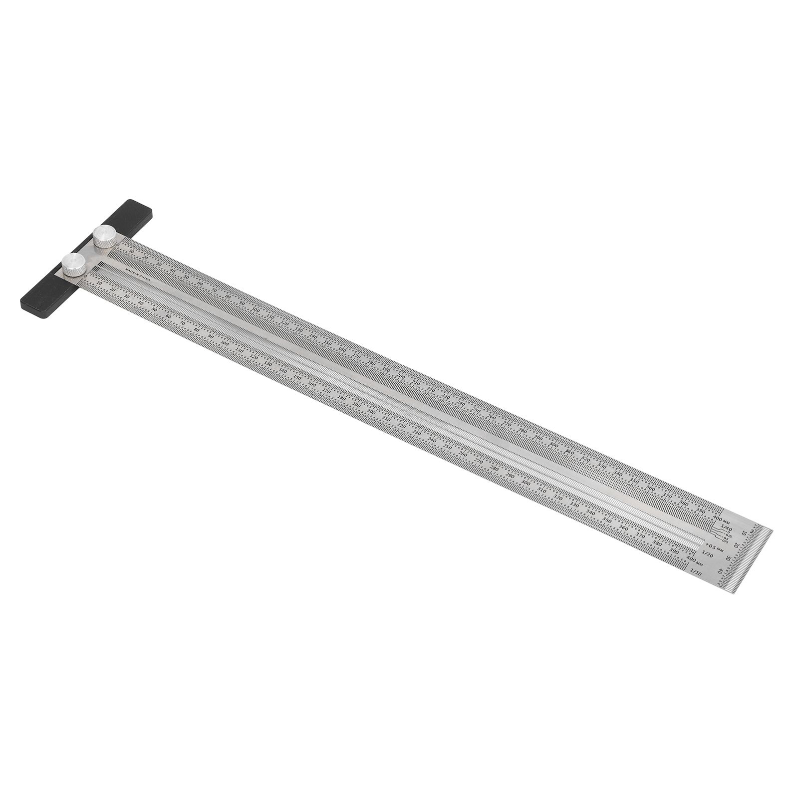 Woodworking Marking T Rulers Positioning Scribing Ruler Gauge Carpenter Measuring Mark Ruler 400mm - Image 2