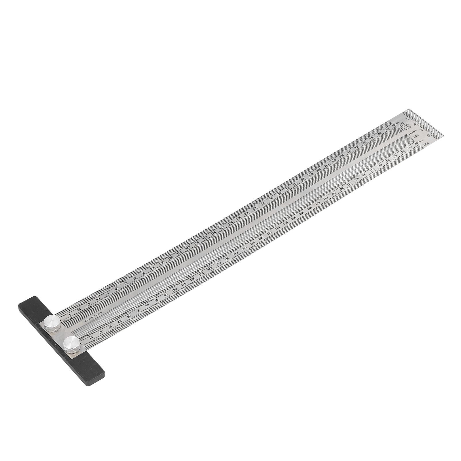 Woodworking Marking T Rulers Positioning Scribing Ruler Gauge Carpenter Measuring Mark Ruler 400mm - Image 4