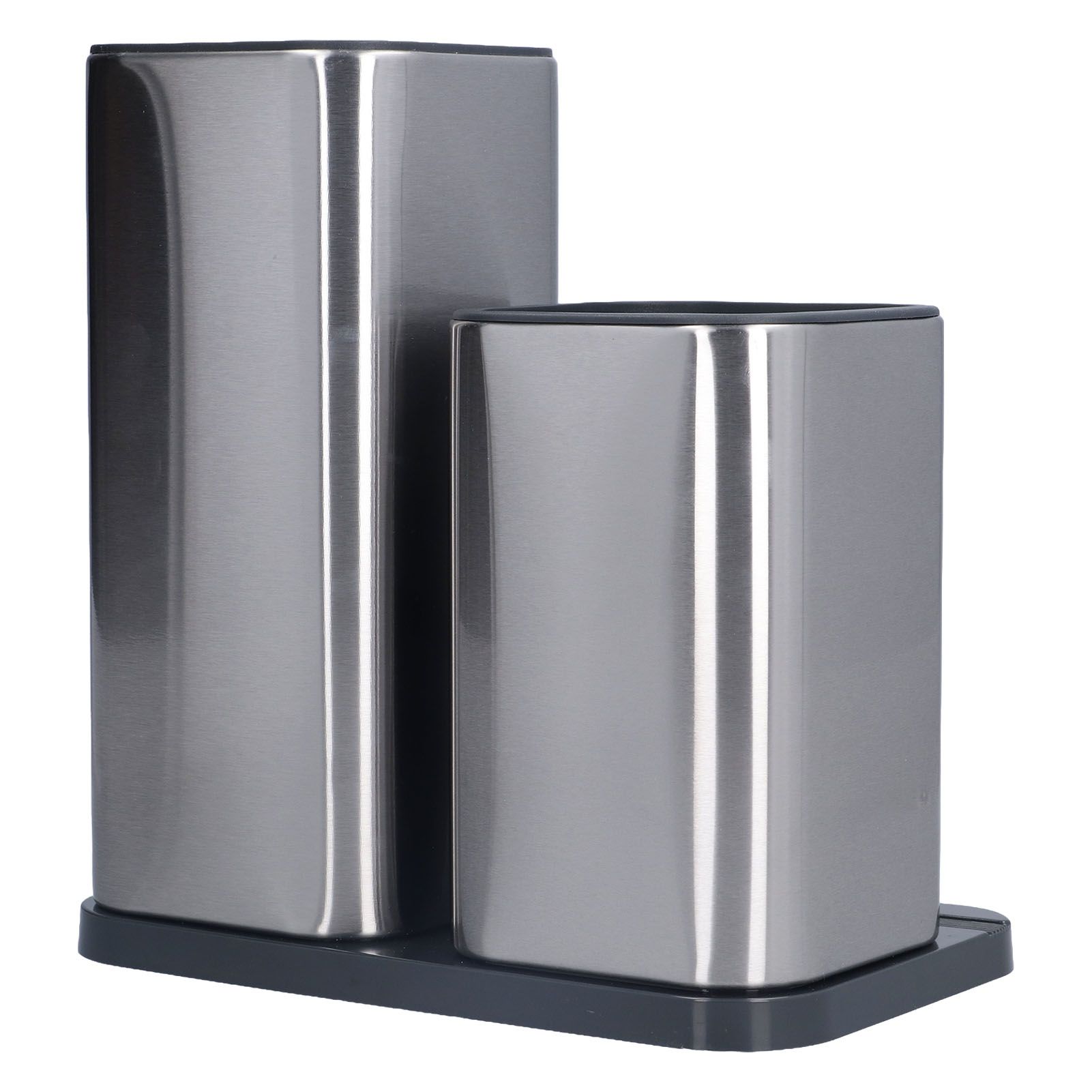 Stainless Steel Knife Holder Universal Kitchen Knife Organizer for Multiple Kitchen Knives and Scissors - Image 1