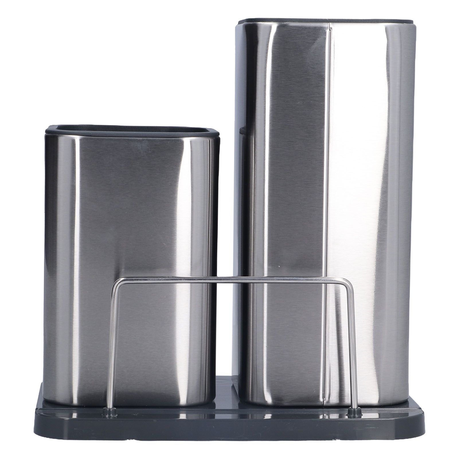 Stainless Steel Knife Holder Universal Kitchen Knife Organizer for Multiple Kitchen Knives and Scissors - Image 7