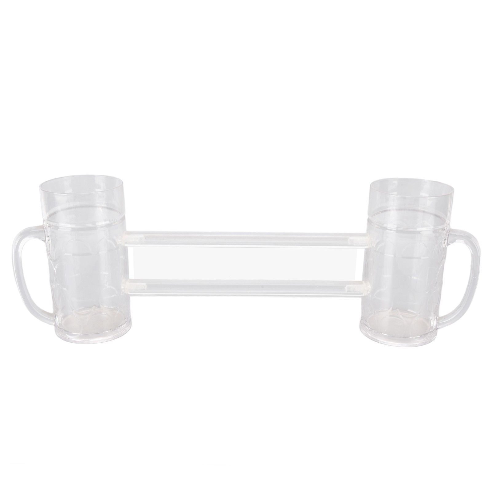 Beer Mug Anti Drop Crystal Lead Free Drinking Glasses with Handle for Bar KTV Freezer - Image 1