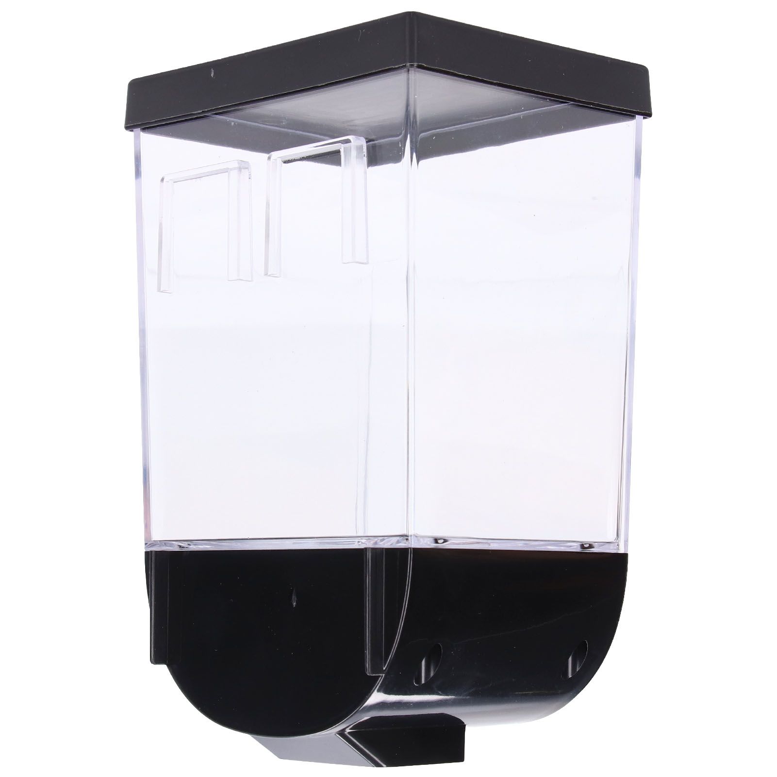 Square Dry Food Dispenser Wall Mounted Grain Storage Container Laundry Bead Cereal Dispenser for Kitchen1L - Image 5