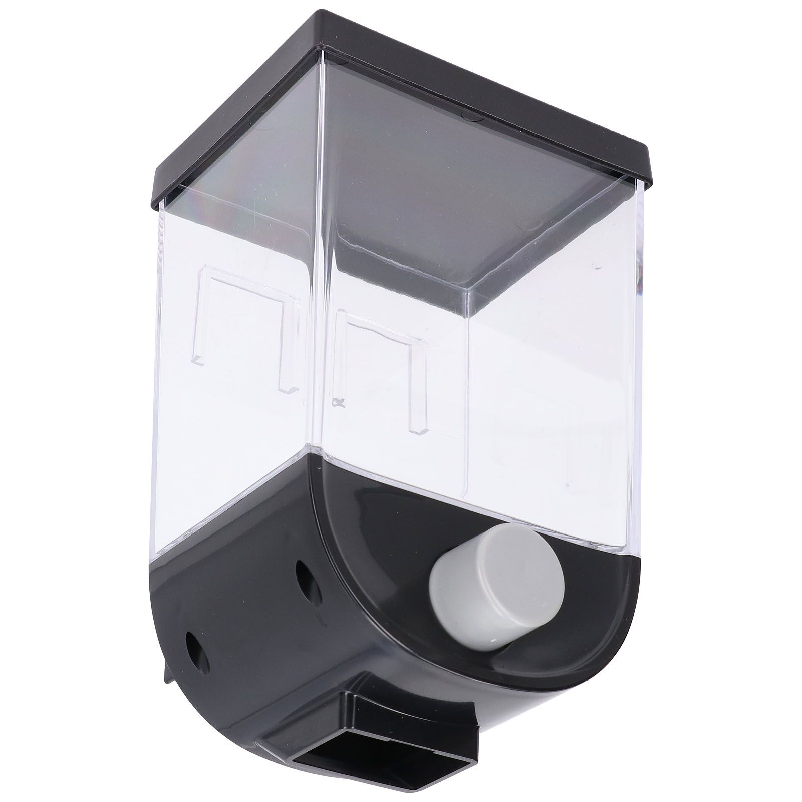 Square Dry Food Dispenser Wall Mounted Grain Storage Container Laundry Bead Cereal Dispenser for Kitchen1L - Image 7