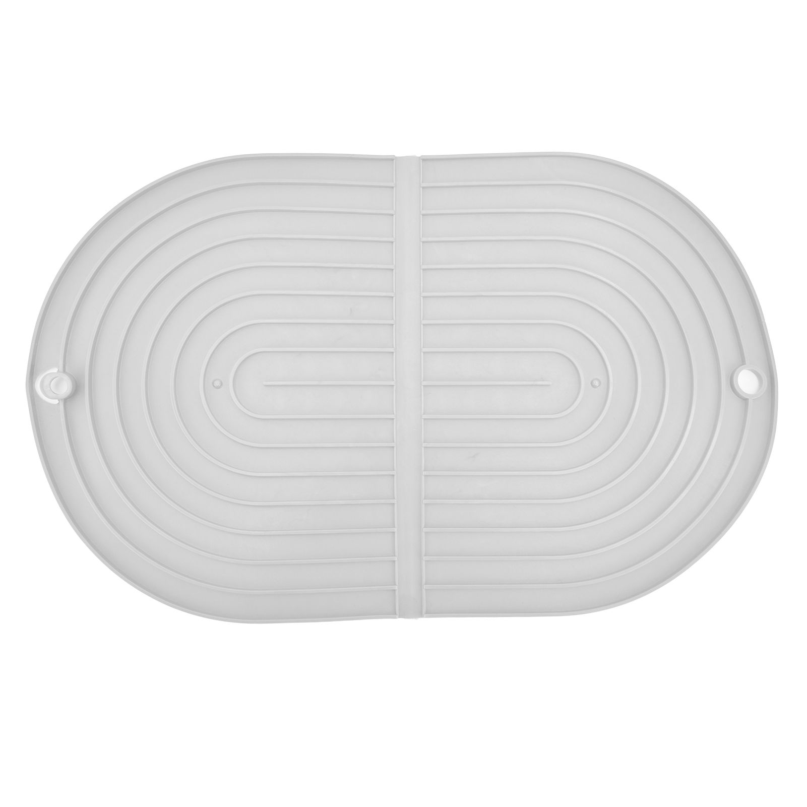 Multifunctional Dish Drying Mat Foldable Dish Drying Pad Heat Insulation Cup Pot Mat for KitchenWhite - Image 1