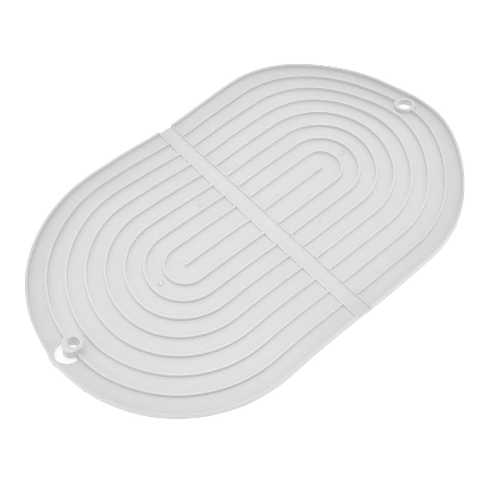 Multifunctional Dish Drying Mat Foldable Dish Drying Pad Heat Insulation Cup Pot Mat for KitchenWhite - Image 2