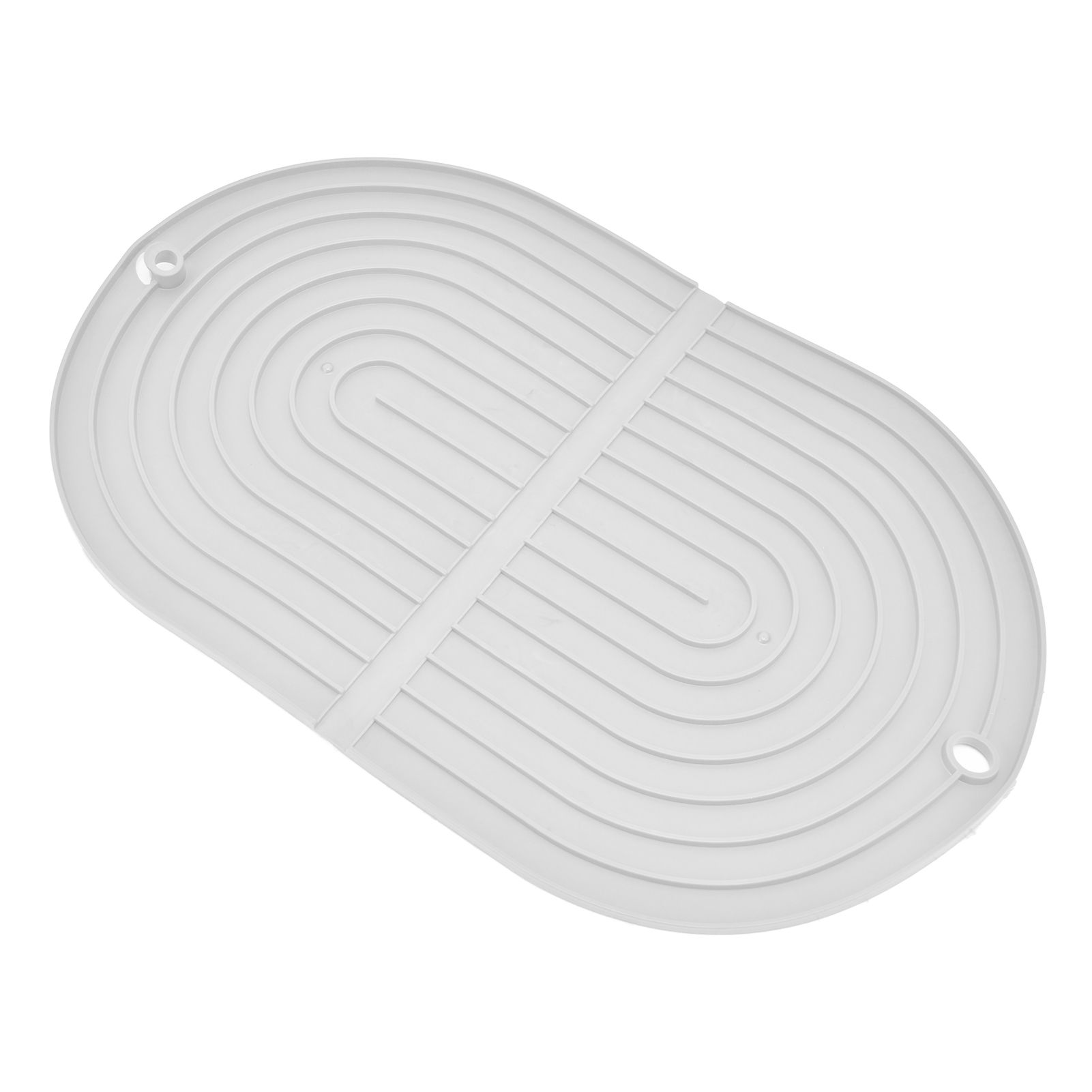 Multifunctional Dish Drying Mat Foldable Dish Drying Pad Heat Insulation Cup Pot Mat for KitchenWhite - Image 3