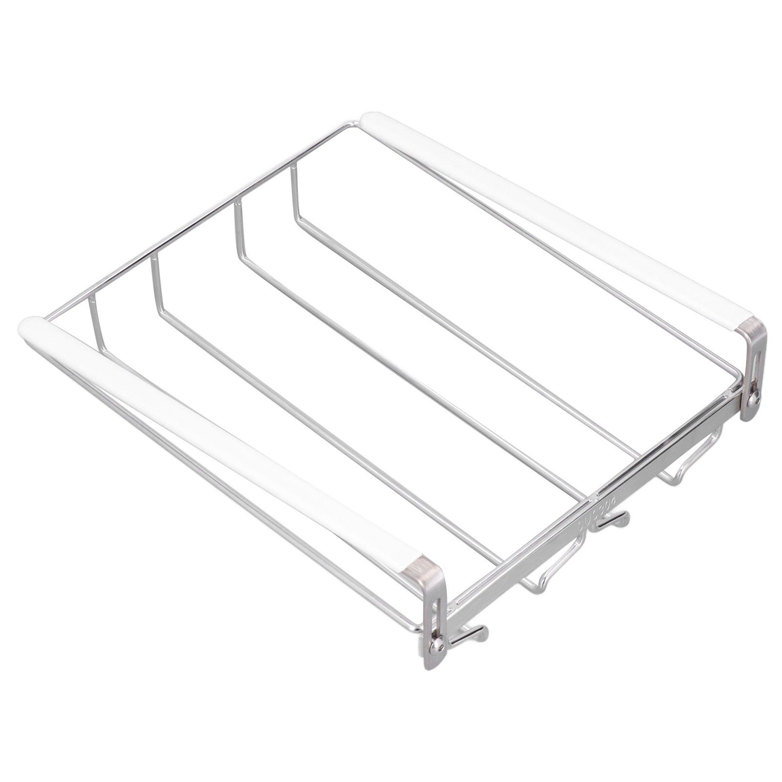Wine Cup Holder Stainless Steel Non Perforated Tall Wine Glass Holder Hanging Glass Holder - Image 5