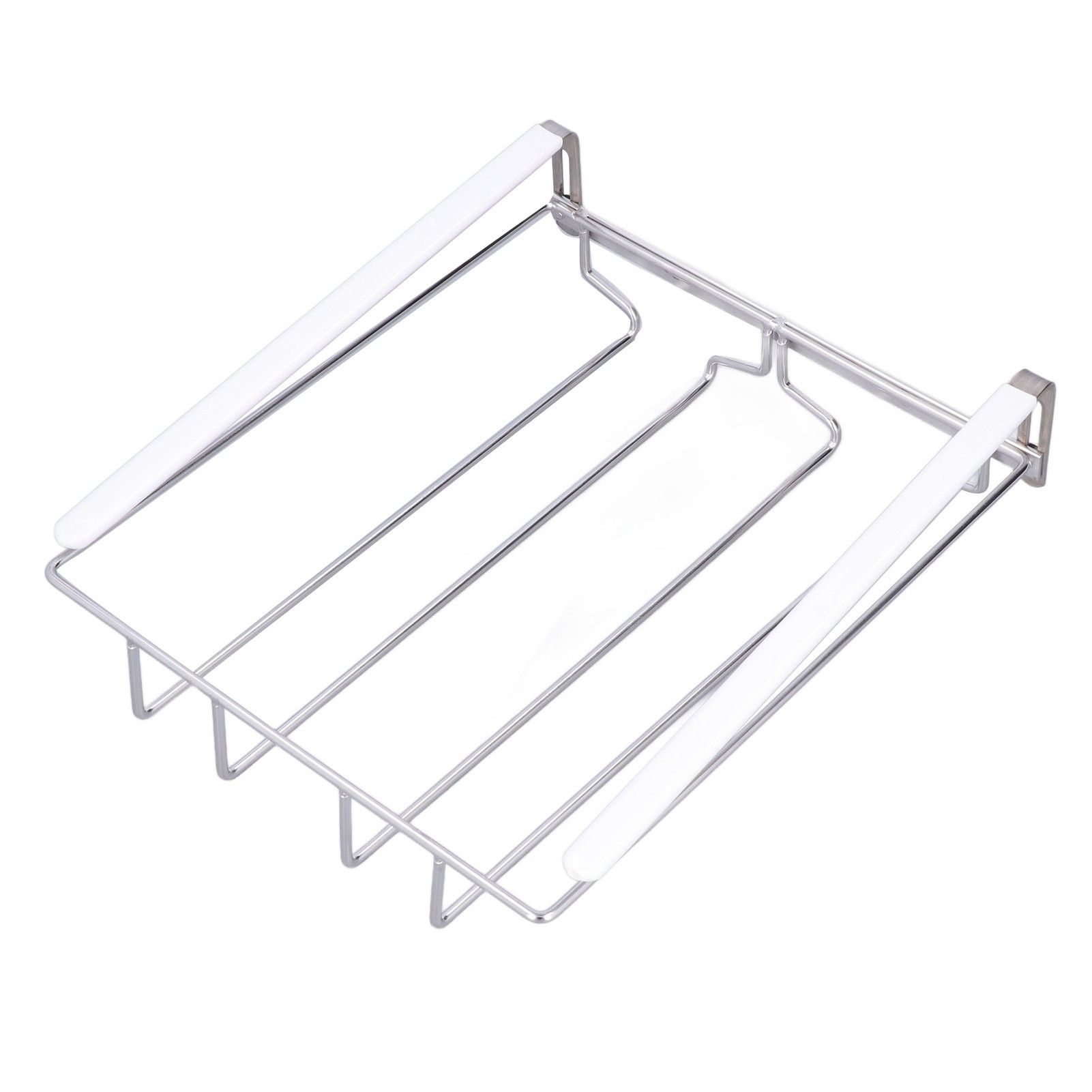 Wine Cup Holder Stainless Steel Non Perforated Tall Wine Glass Holder Hanging Glass Holder - Image 8