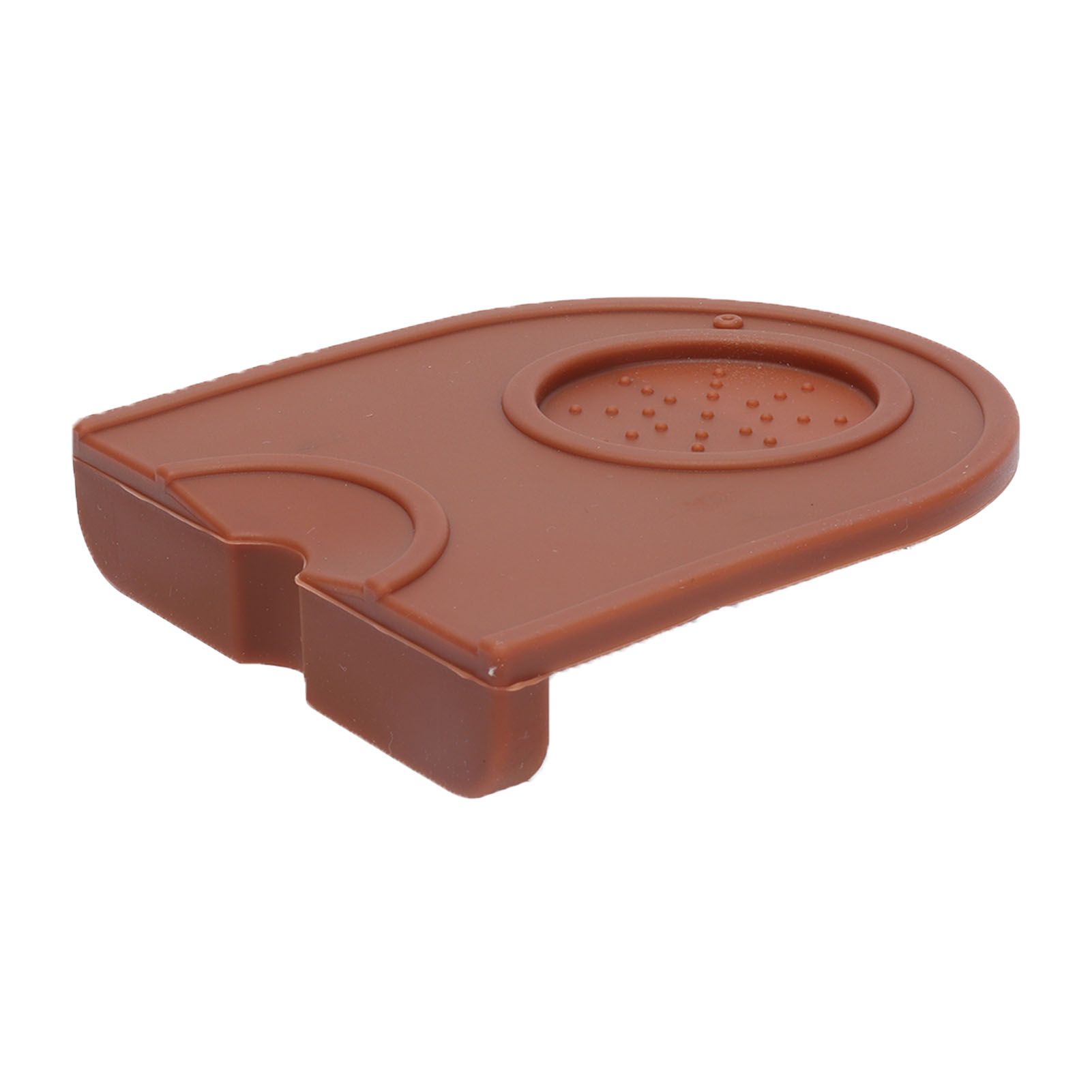 Coffee Tamper Pad Silicone Anti Slip Tamper Mat Soft Harmless Corner Tamping Mat for HouseholdBrown - Image 7