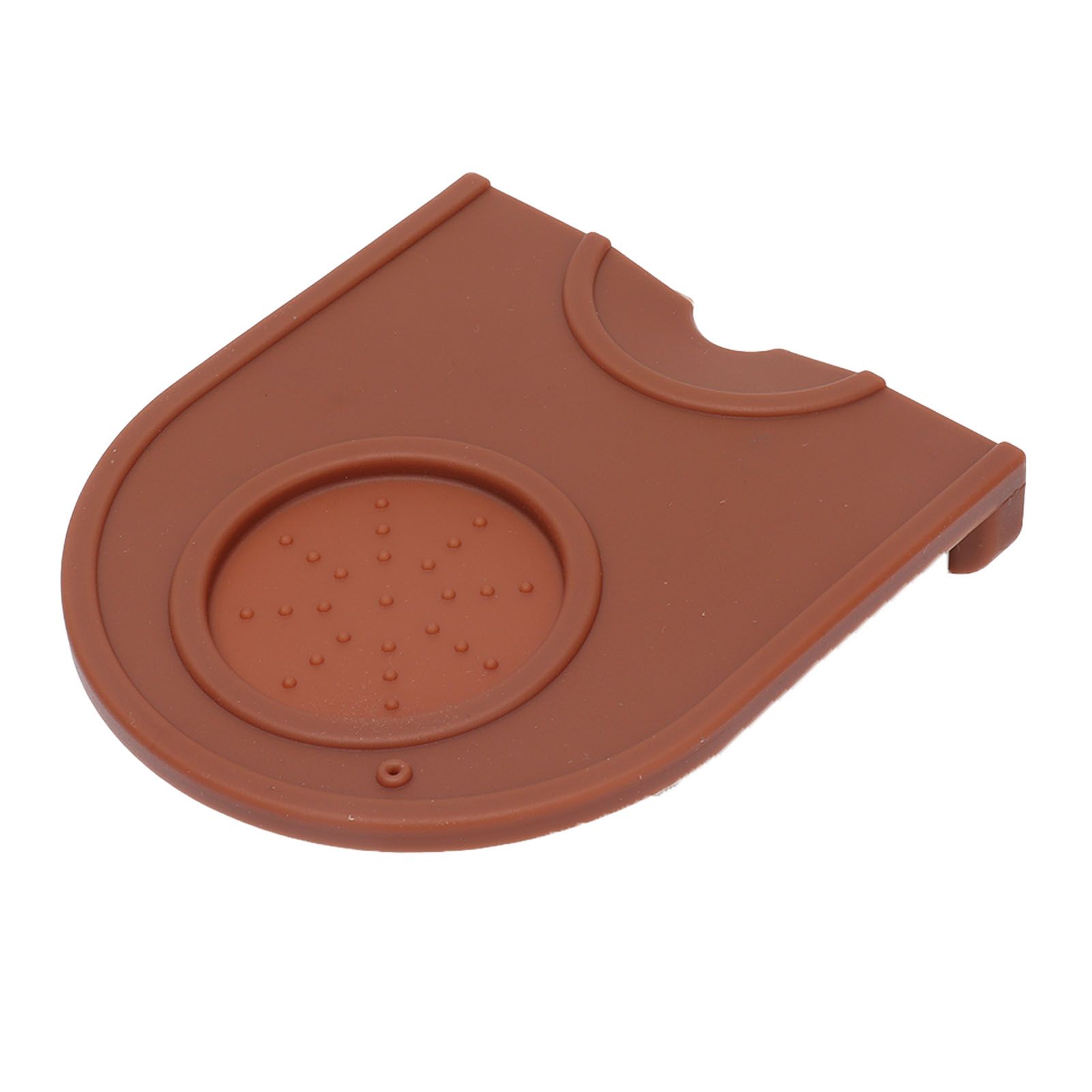 Coffee Tamper Pad Silicone Anti Slip Tamper Mat Soft Harmless Corner Tamping Mat for HouseholdBrown - Image 8