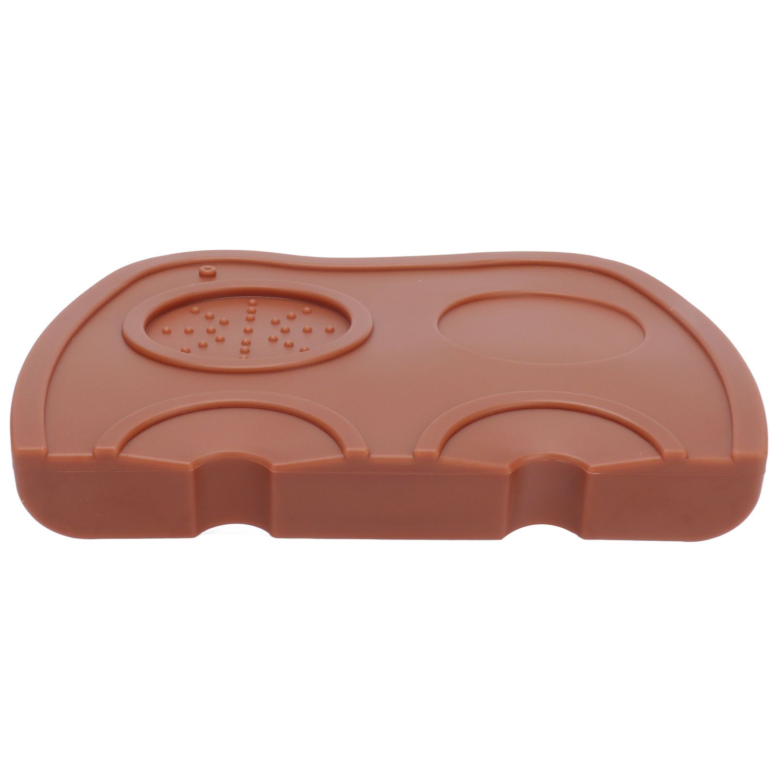 Silicone Coffee Tamper Pad Anti Slip Soft Tamper Mat Heat Resistant Corner Tamping Mat for HomeBrown - Image 5
