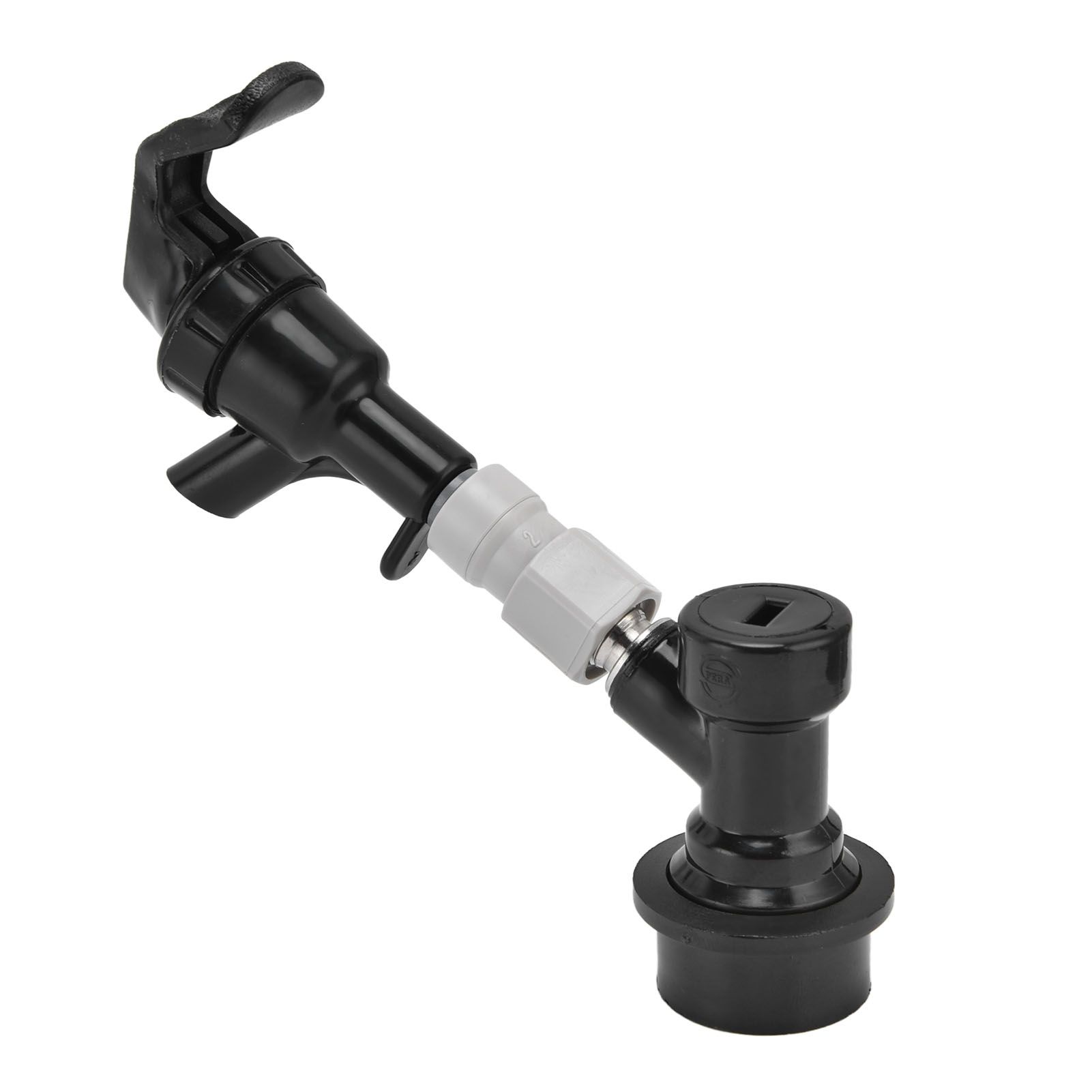 Beer Dispenser Plastic Black Portable Beer Tap Faucet for Outdoor Picnic Party Barbecue Beer Drinks Water - Image 2