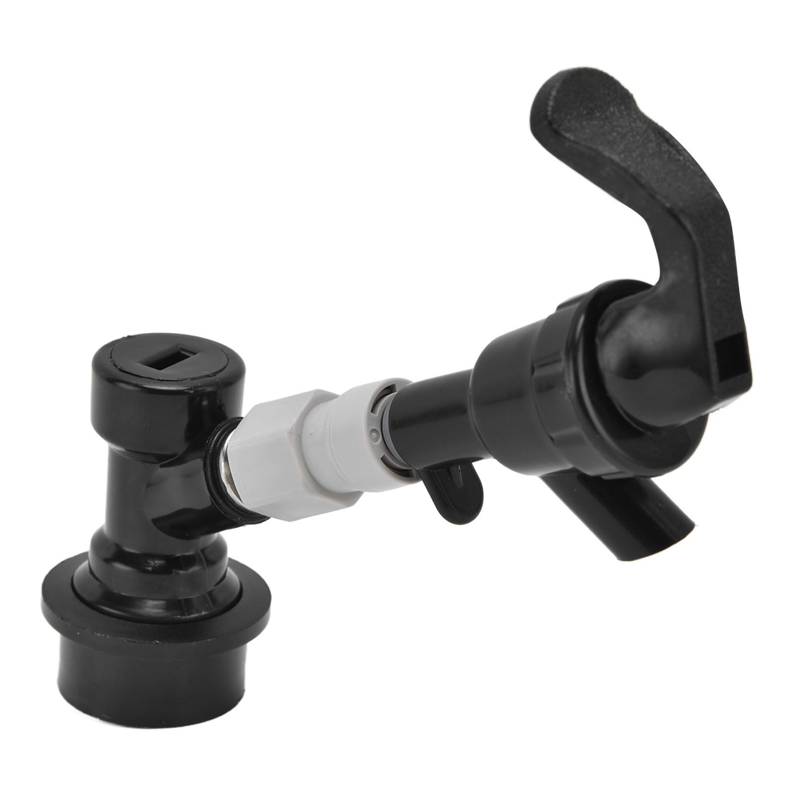 Beer Dispenser Plastic Black Portable Beer Tap Faucet for Outdoor Picnic Party Barbecue Beer Drinks Water - Image 3