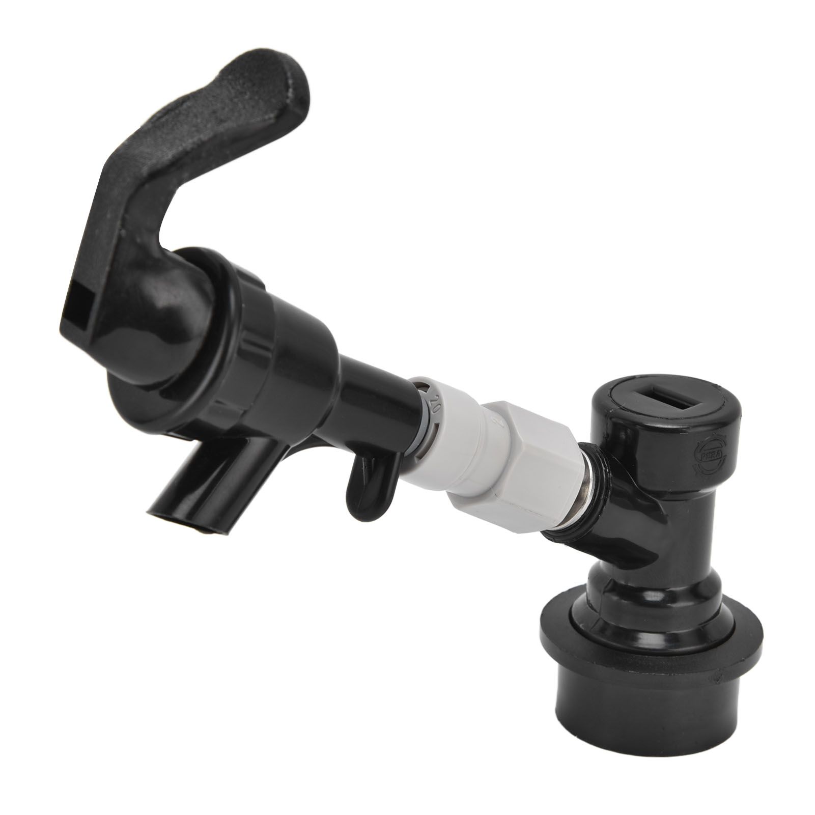 Beer Dispenser Plastic Black Portable Beer Tap Faucet for Outdoor Picnic Party Barbecue Beer Drinks Water - Image 5