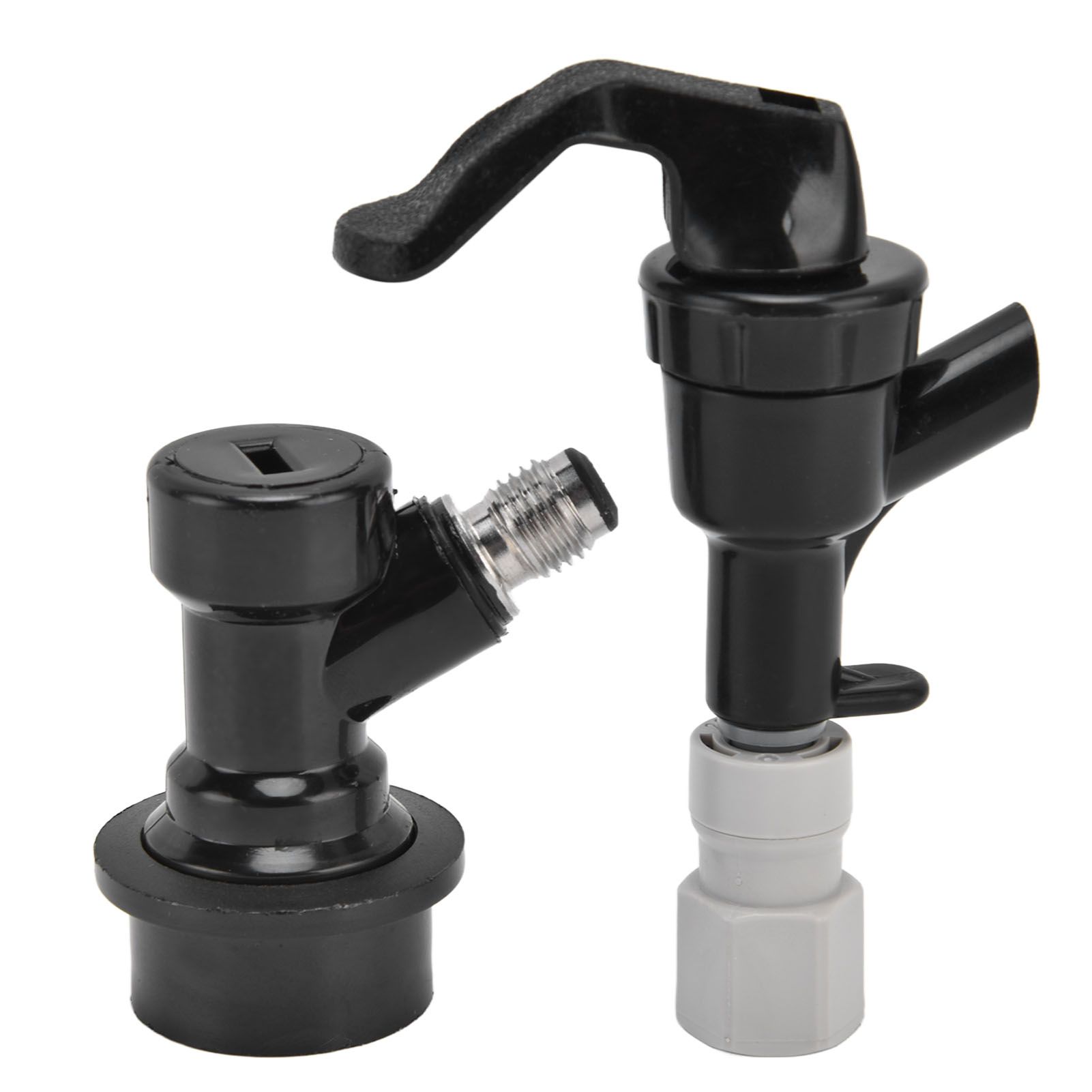 Beer Dispenser Plastic Black Portable Beer Tap Faucet for Outdoor Picnic Party Barbecue Beer Drinks Water - Image 7