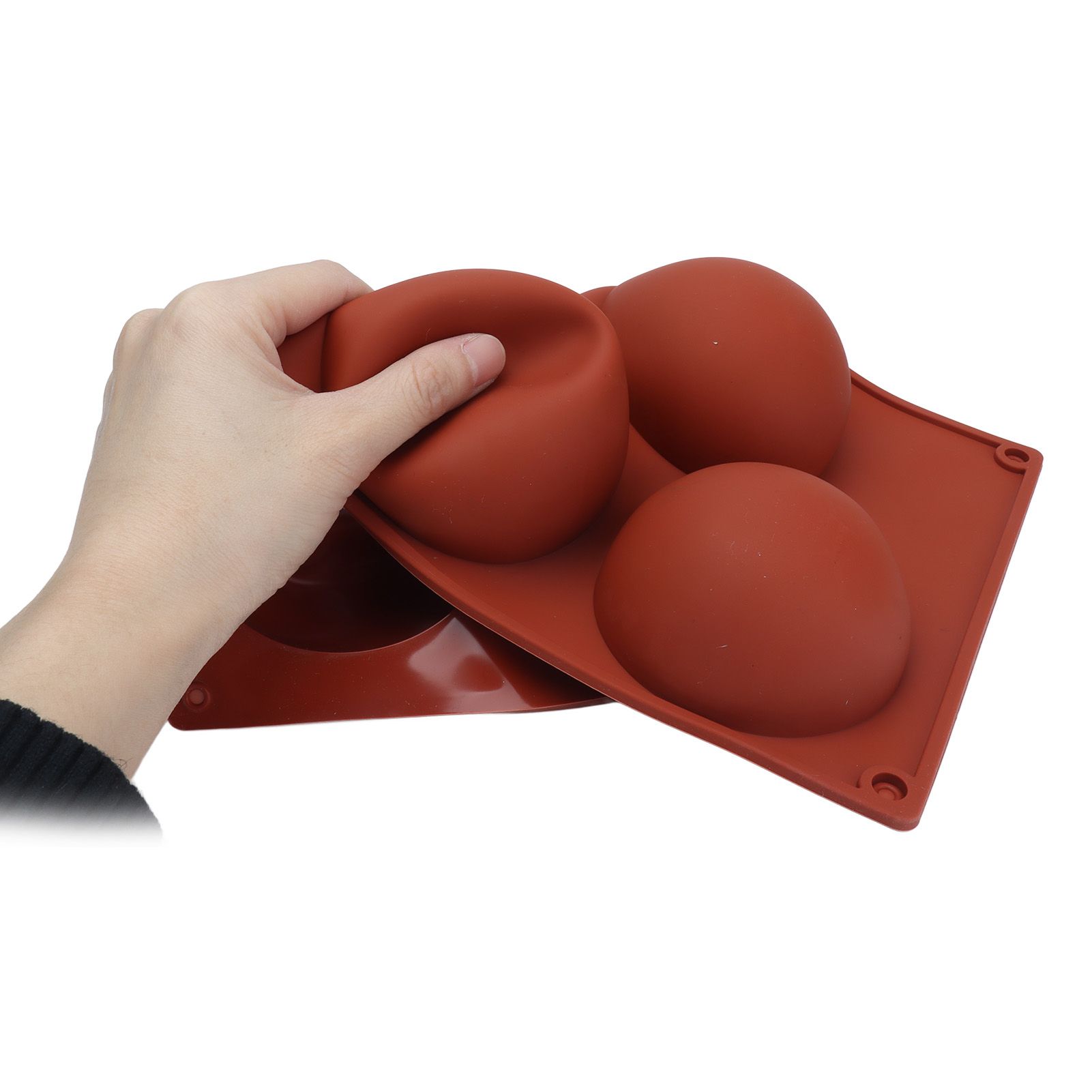 Hemisphere Silicone 3D Mold Chocolate Mould for Making Chocolate Pastry Cake Fudge Bakeware Round Doughnut - Image 5