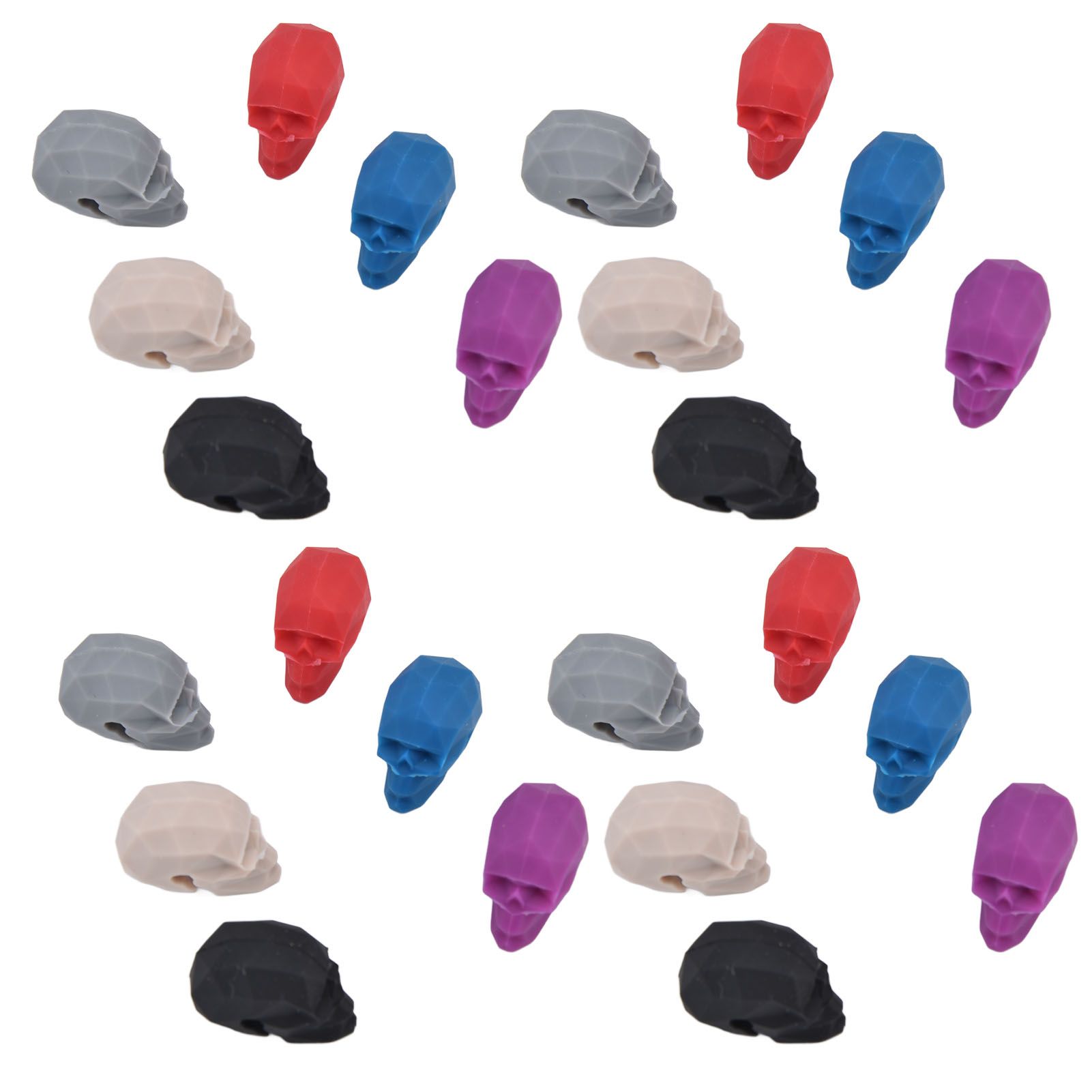 4Set Wine Cup Marker Unique Shape Drinking Glass Tag Silicone Cup Identification Wine Label - Image 4