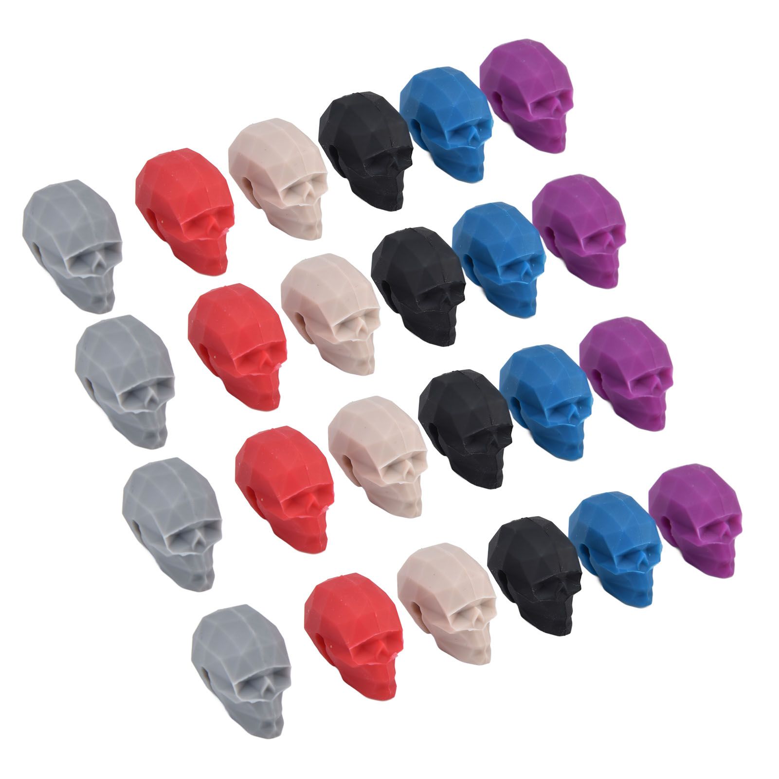 4Set Wine Cup Marker Unique Shape Drinking Glass Tag Silicone Cup Identification Wine Label - Image 8