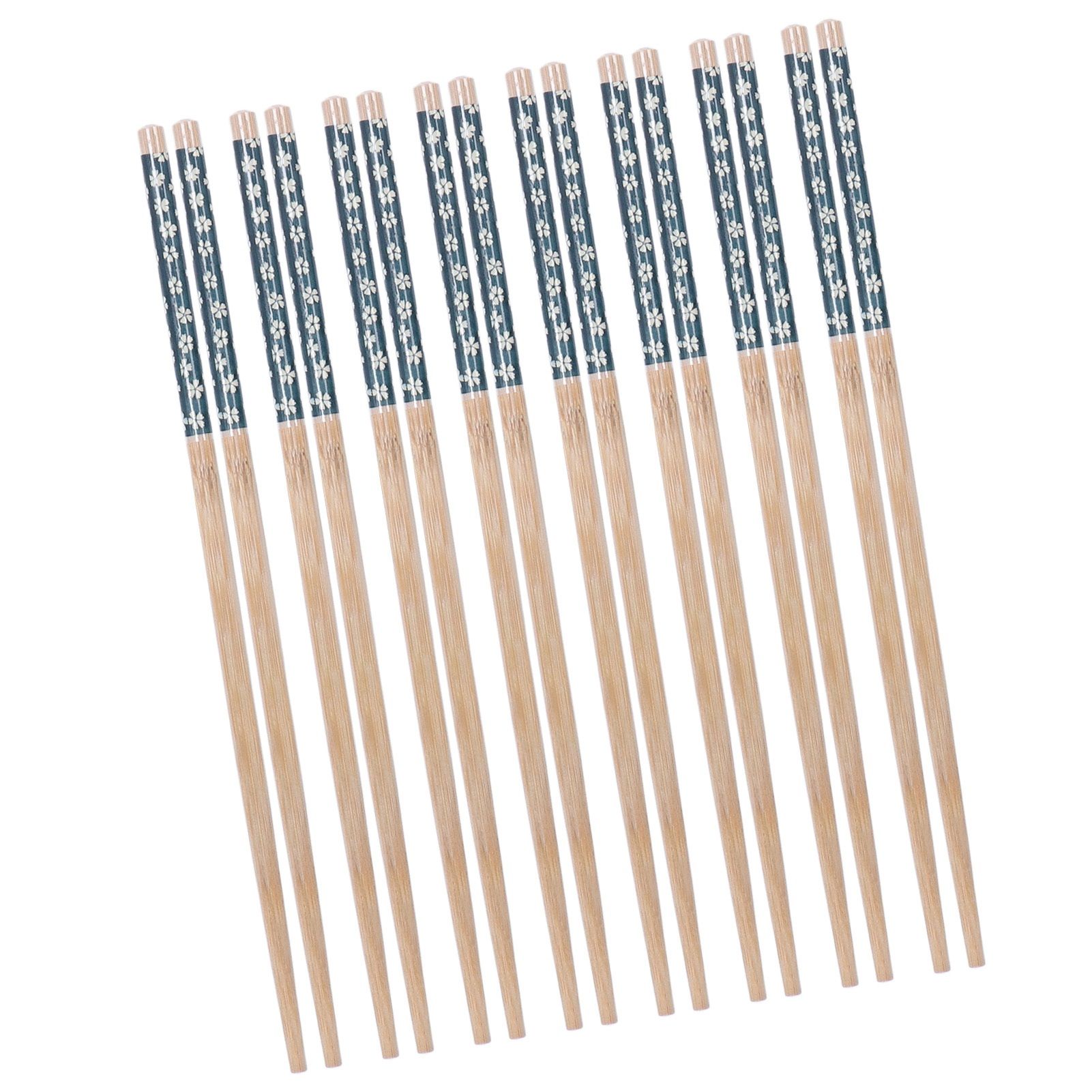 8 Pairs Bamboo Chopsticks Reusable Classic Japanese Style Chop Sticks Set for Home Restaurant - Image 3