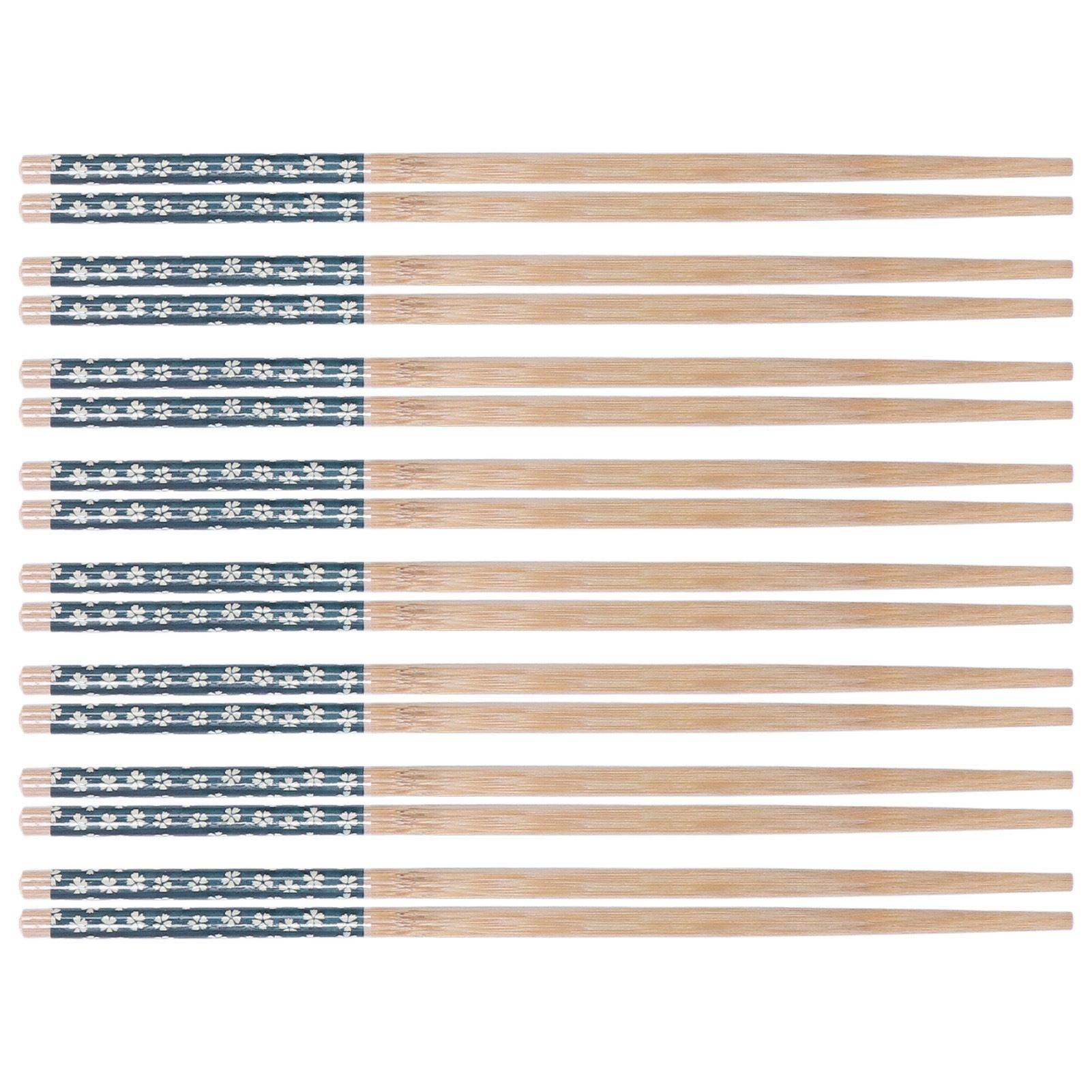 8 Pairs Bamboo Chopsticks Reusable Classic Japanese Style Chop Sticks Set for Home Restaurant - Image 5