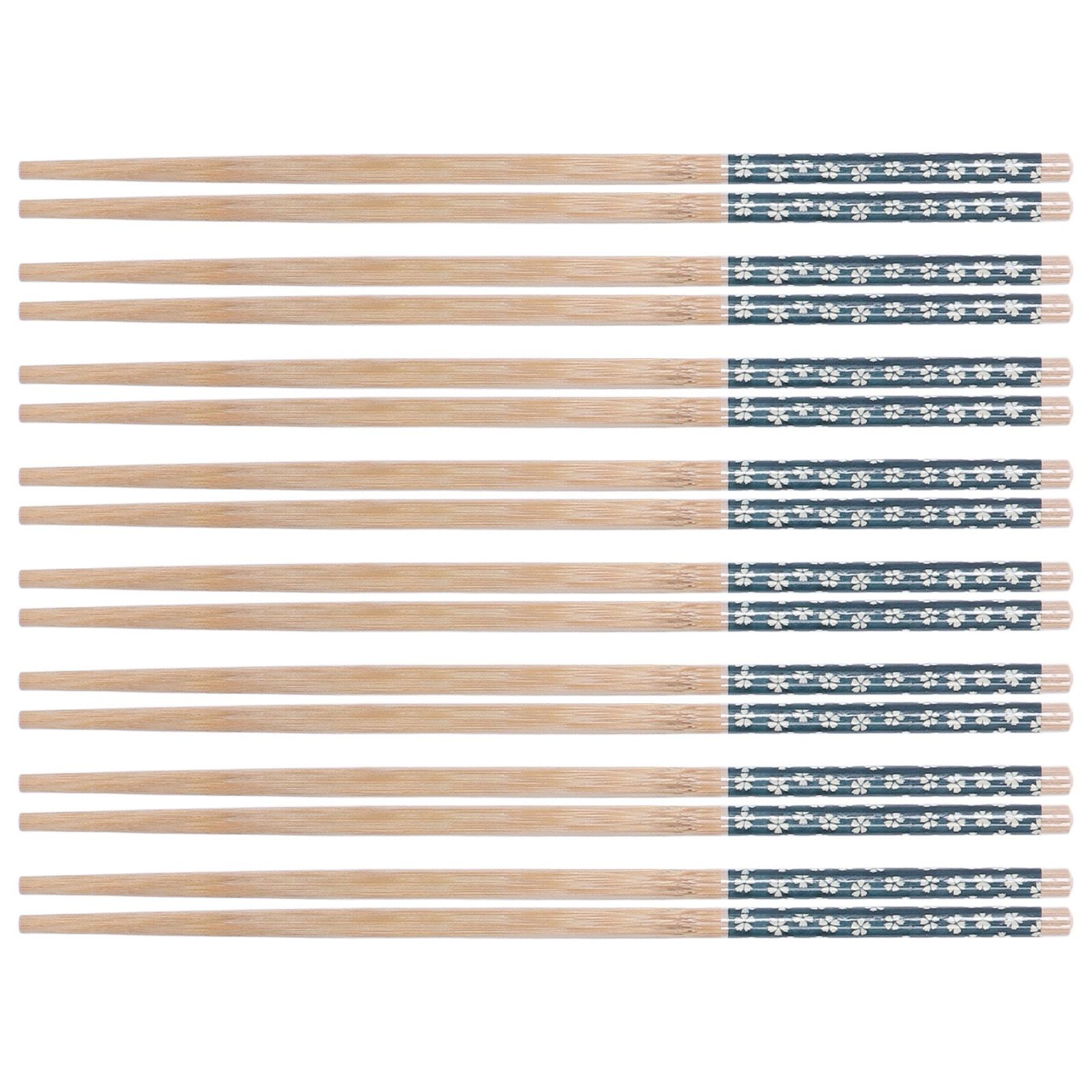 8 Pairs Bamboo Chopsticks Reusable Classic Japanese Style Chop Sticks Set for Home Restaurant - Image 6