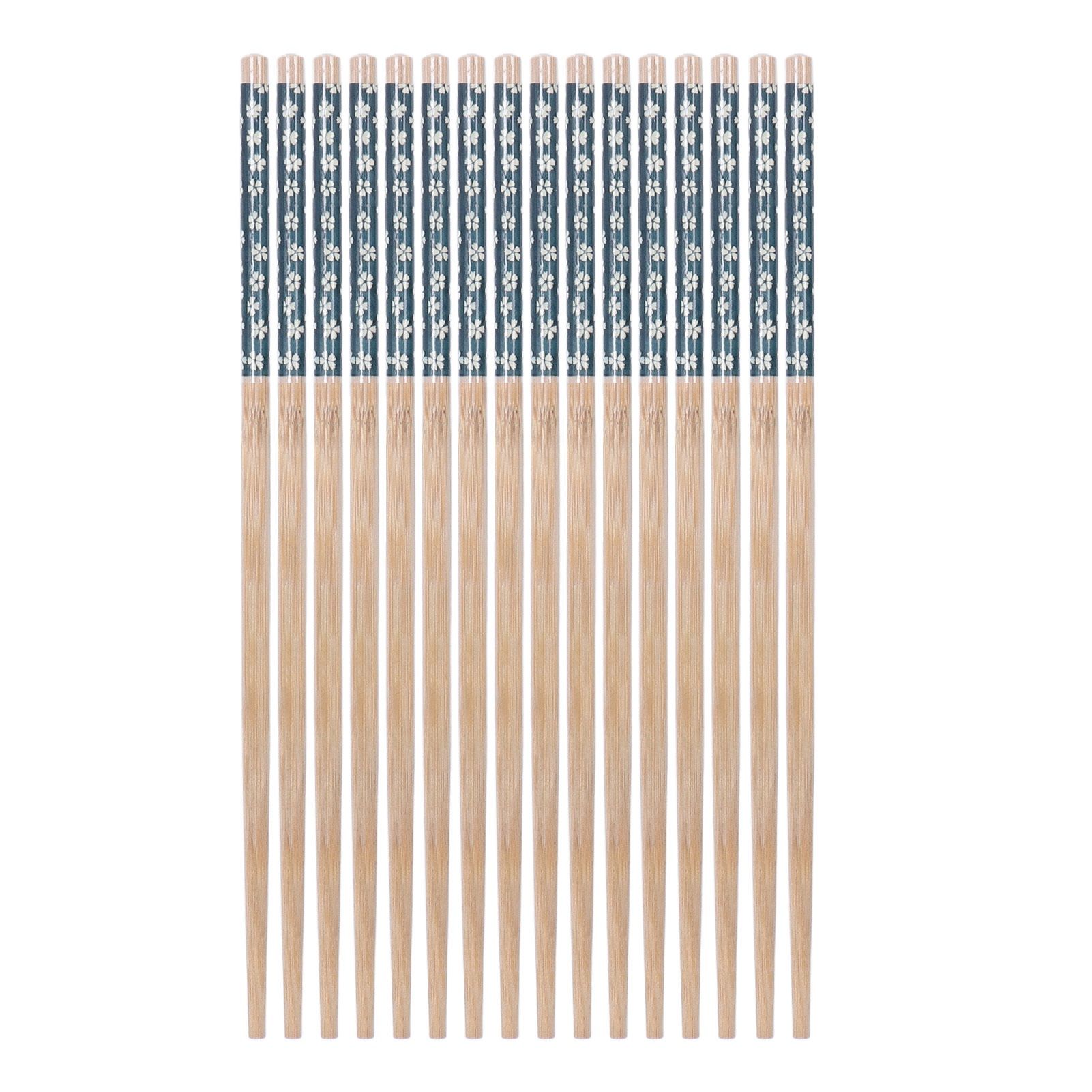8 Pairs Bamboo Chopsticks Reusable Classic Japanese Style Chop Sticks Set for Home Restaurant - Image 7