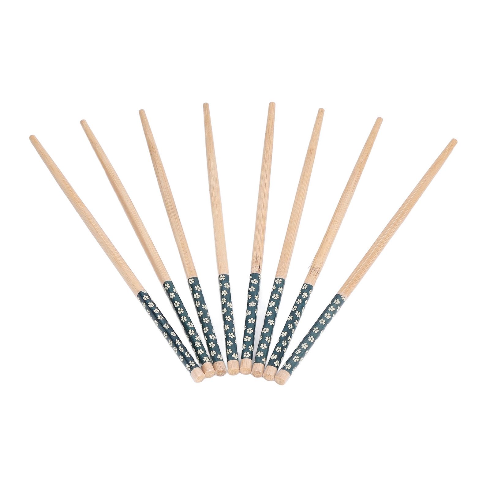 8 Pairs Bamboo Chopsticks Reusable Classic Japanese Style Chop Sticks Set for Home Restaurant - Image 8