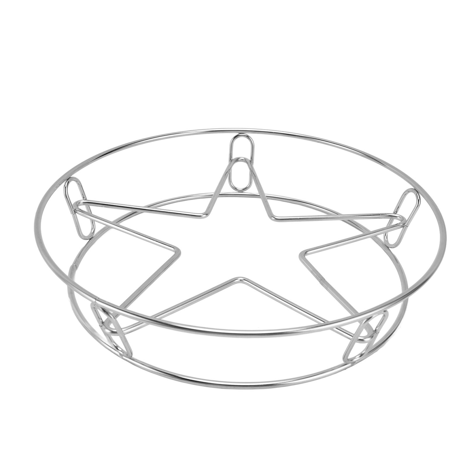 Tall Trivet Rack Stand Stable Base Multifunctional Anti Rust High Temperature Resistance Steaming Rack for Home - Image 2