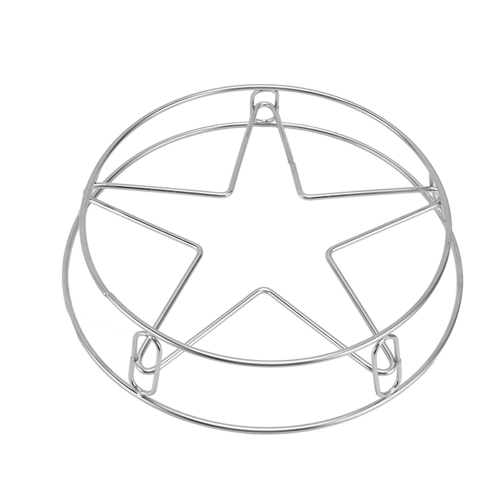 Tall Trivet Rack Stand Stable Base Multifunctional Anti Rust High Temperature Resistance Steaming Rack for Home - Image 3