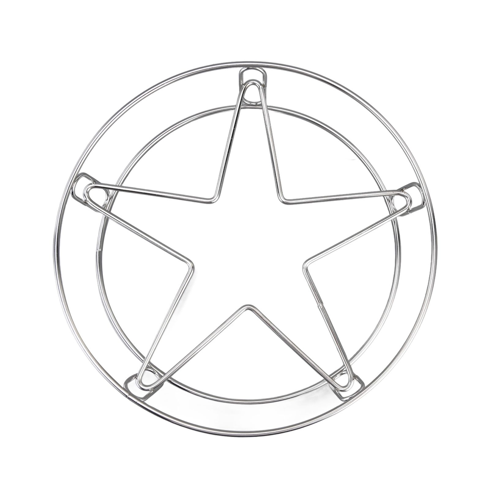 Tall Trivet Rack Stand Stable Base Multifunctional Anti Rust High Temperature Resistance Steaming Rack for Home - Image 4