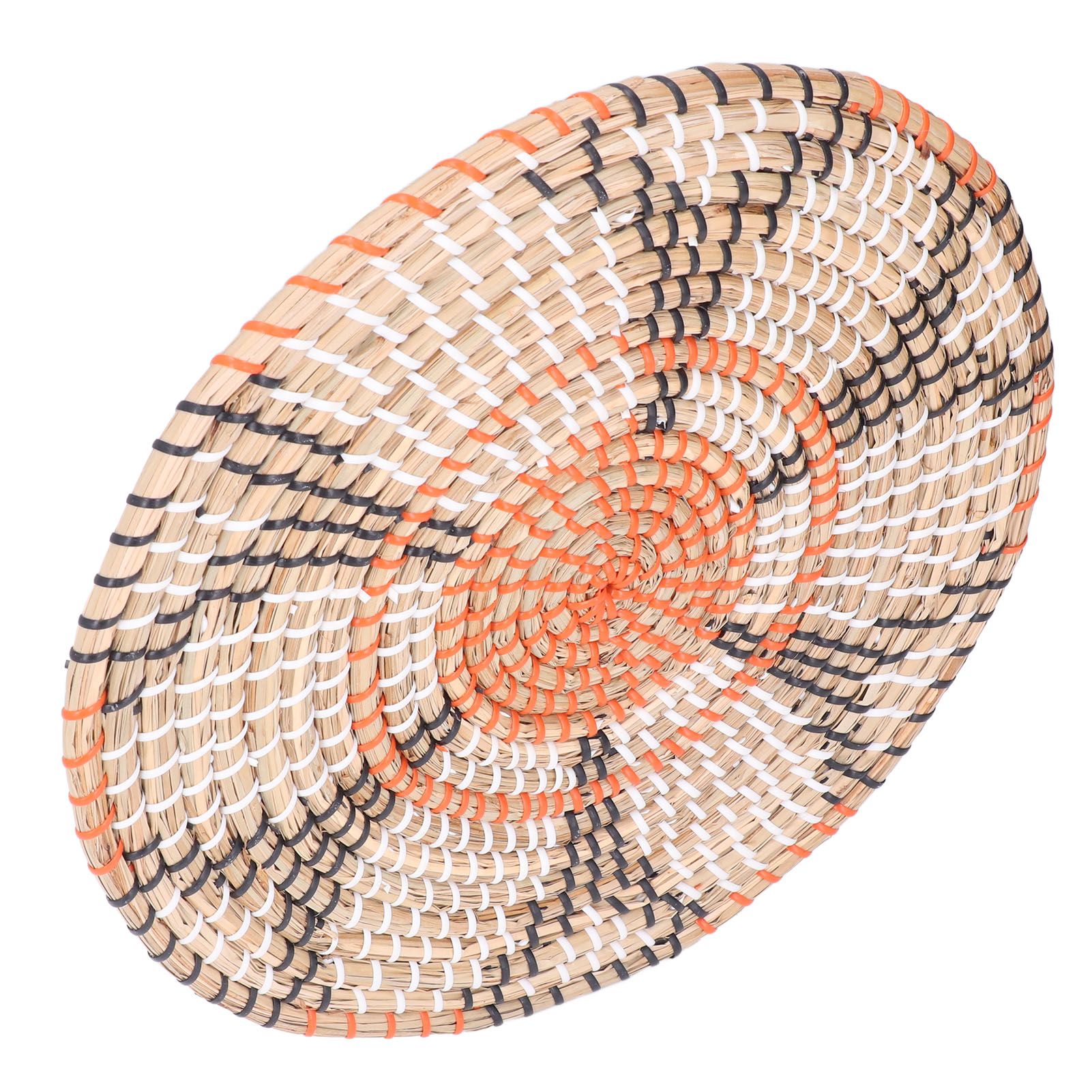 Insulation Pad Nordic Straw Woven Placemats Heat Insulation Pads Homestay Wall DecorationL - Image 4