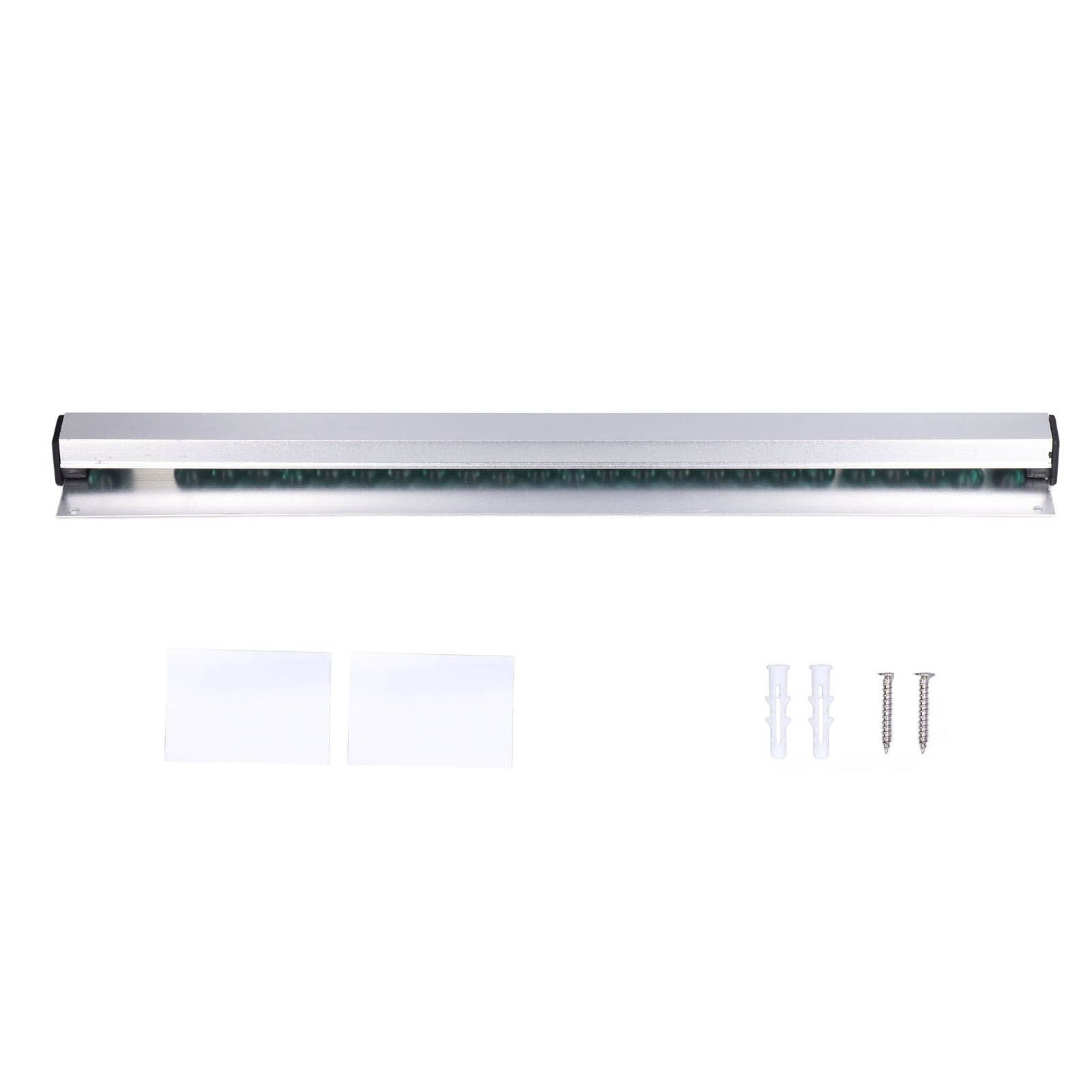 Aluminium Alloy Ticket Rack Wall Mounted Slide Check Rack Kitchen Order Holder Rack for RestaurantLength 45cm / 17.7in - Image 1