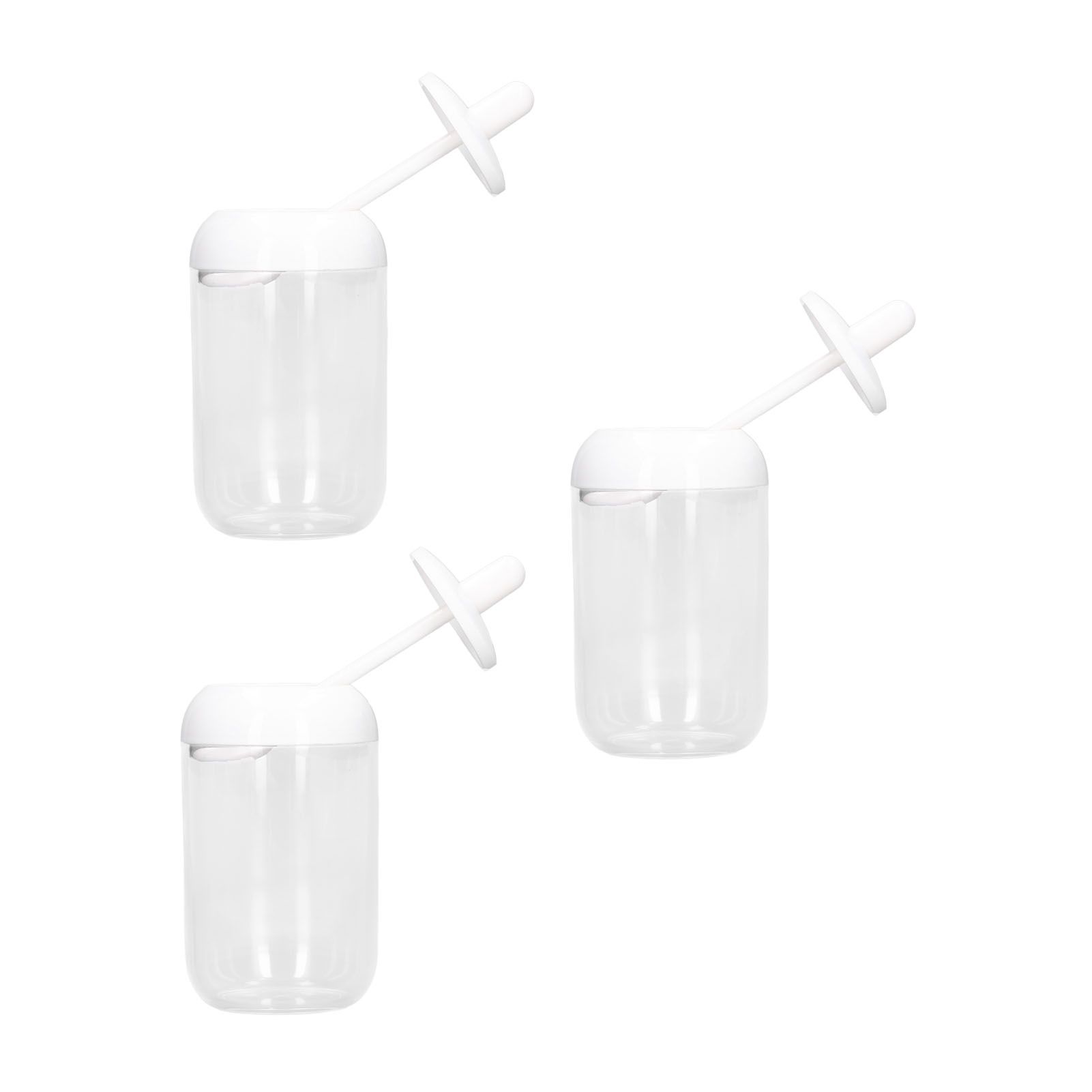 3PCS Seasoning Box with Spoon Transparent Spice Bottle Sealed Spice Container for Kitchen - Image 3
