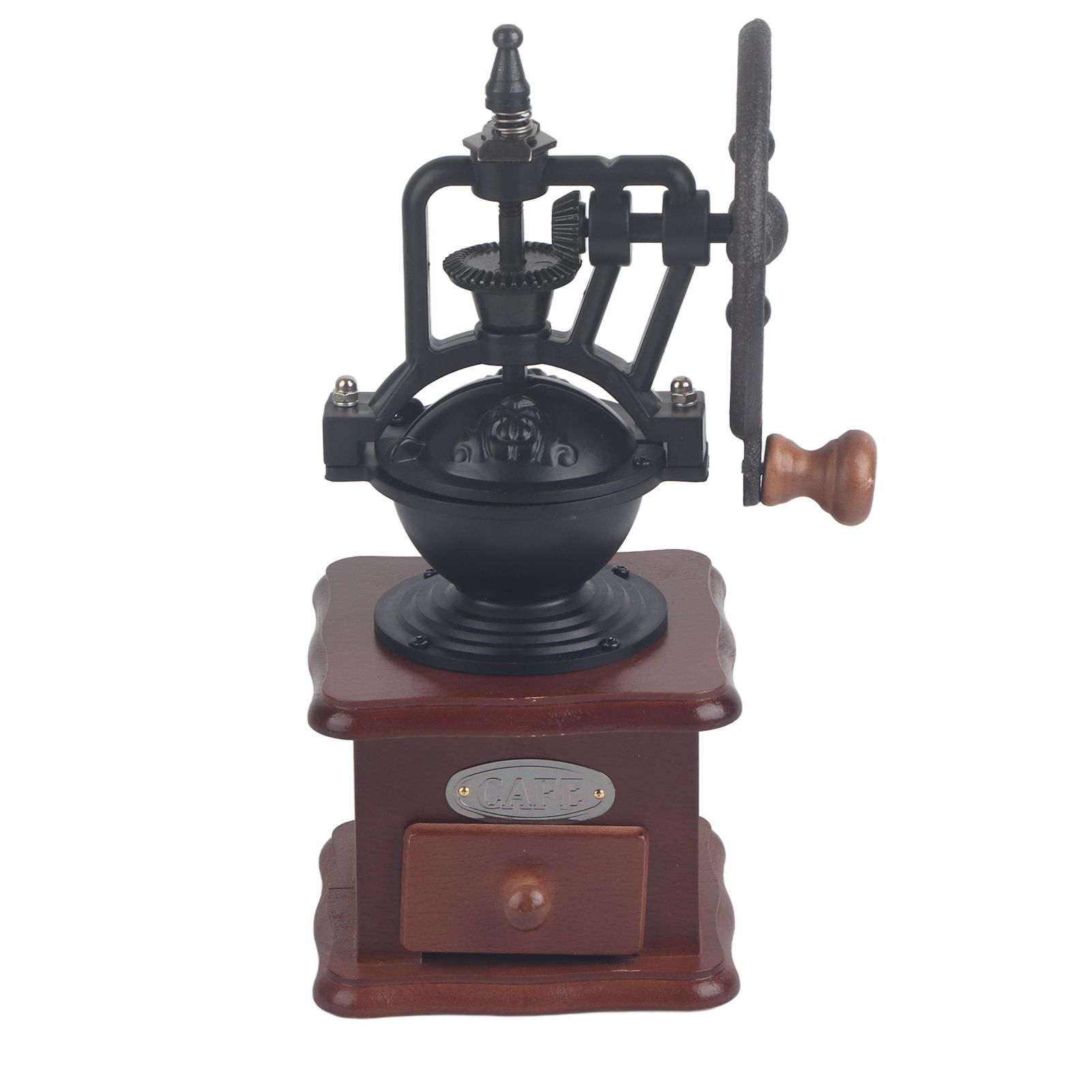 Manual Coffee Grinder Retro Style Sturdy Durable Exquisite Portable Hand Coffee Grinder for Home Office - Image 1