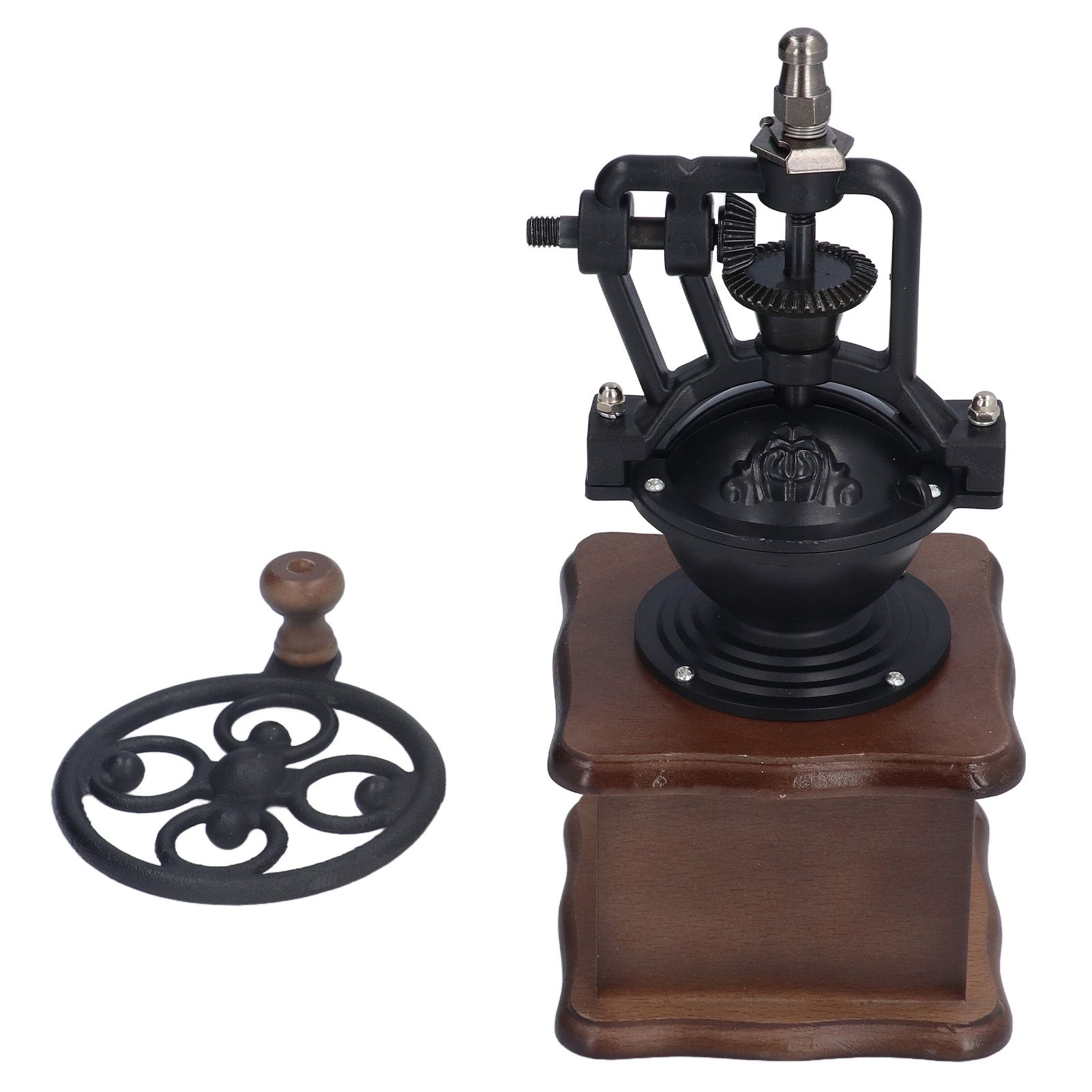 Manual Coffee Grinder Retro Style Sturdy Durable Exquisite Portable Hand Coffee Grinder for Home Office - Image 3
