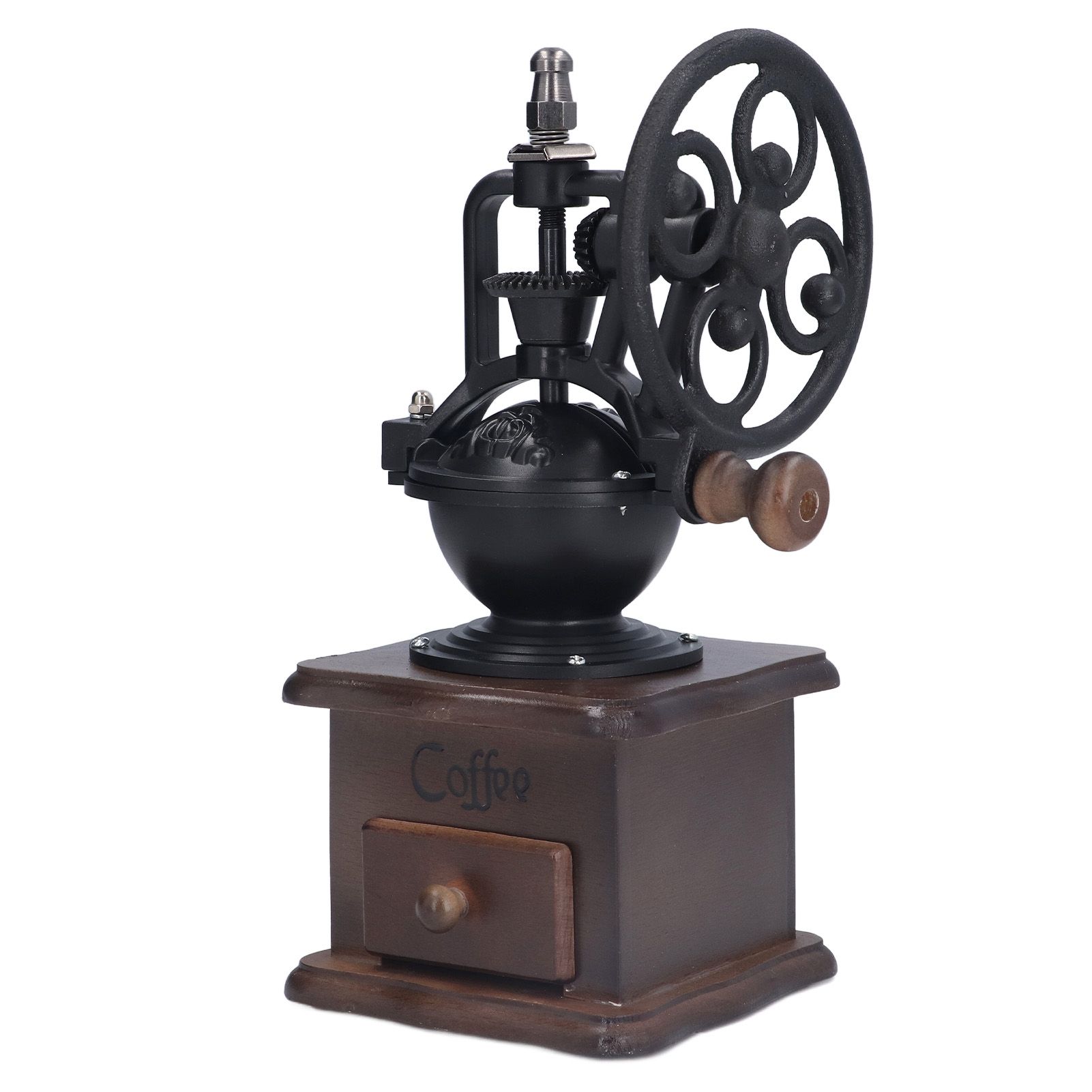 Manual Coffee Grinder Retro Style Sturdy Durable Exquisite Portable Hand Coffee Grinder for Home Office - Image 4