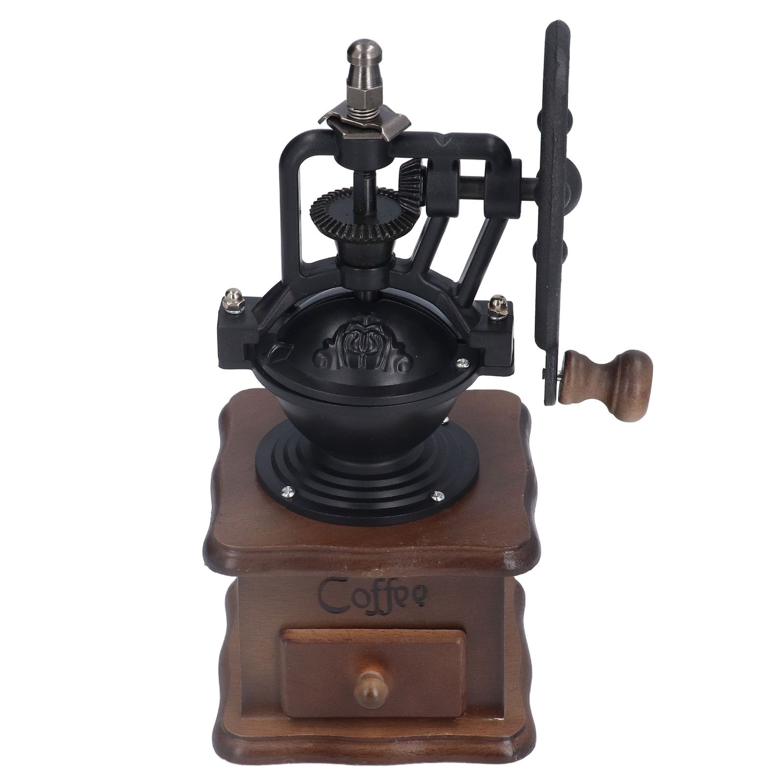 Manual Coffee Grinder Retro Style Sturdy Durable Exquisite Portable Hand Coffee Grinder for Home Office - Image 7