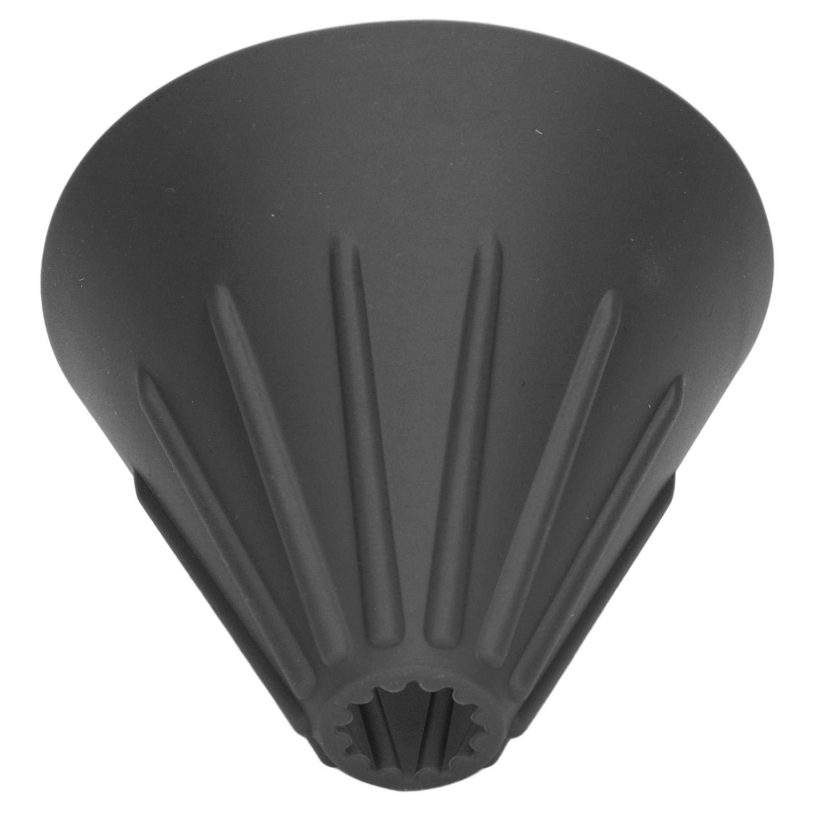Silicone Coffee Dripper Portable Reusable Folding Coffee Filter for Travel Camping Office HomeBlack - Image 2