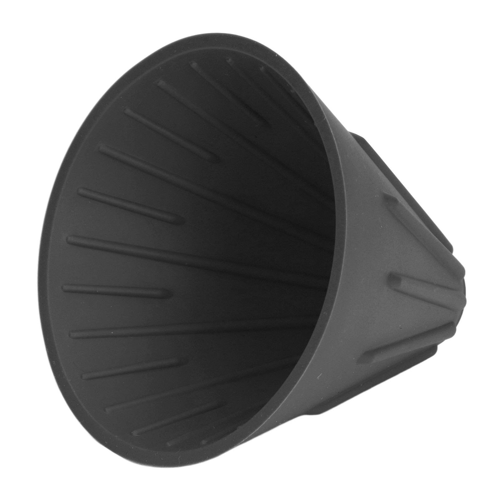 Silicone Coffee Dripper Portable Reusable Folding Coffee Filter for Travel Camping Office HomeBlack - Image 6