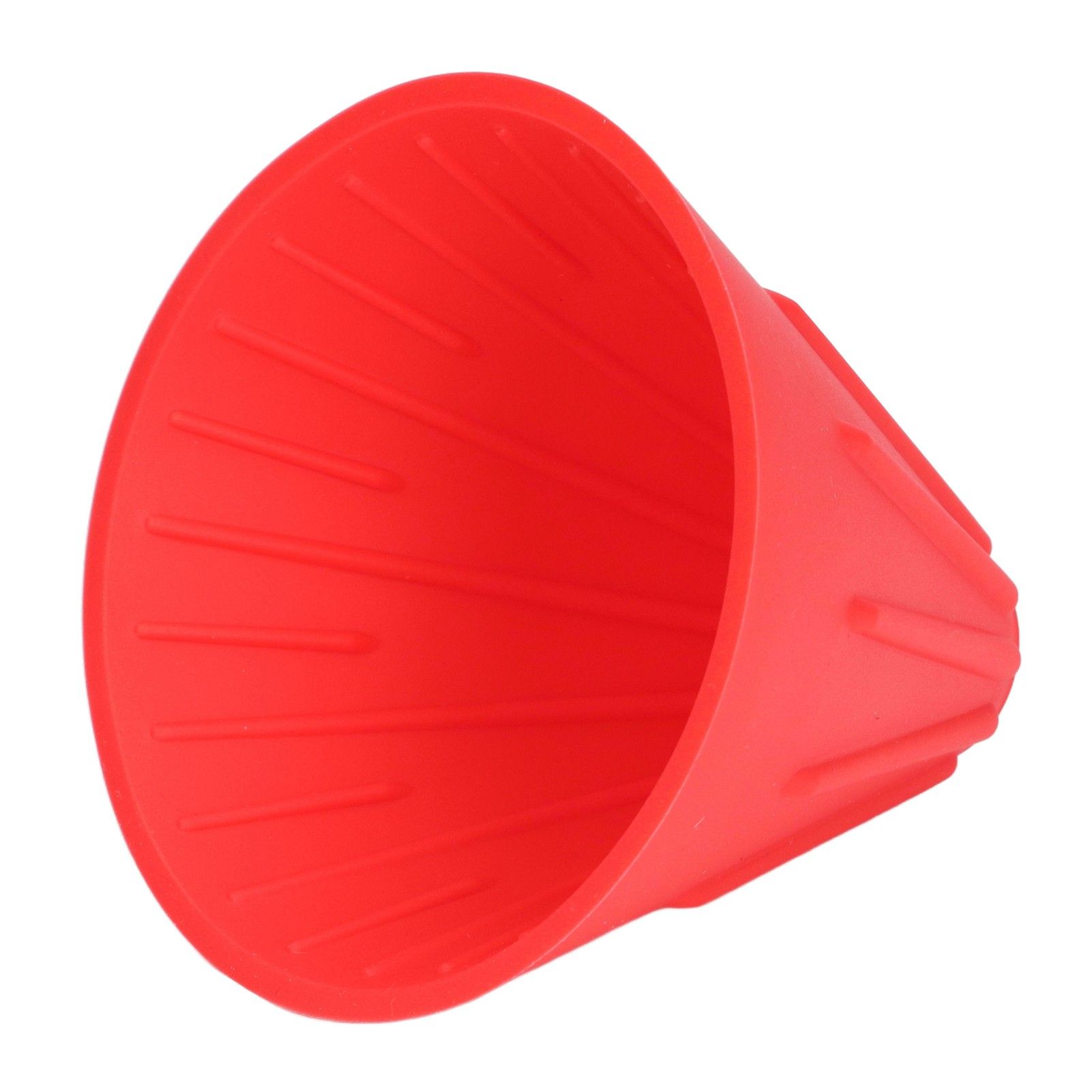 Silicone Coffee Dripper Portable Reusable Folding Coffee Filter for Travel Camping Office HomeRed - Image 6