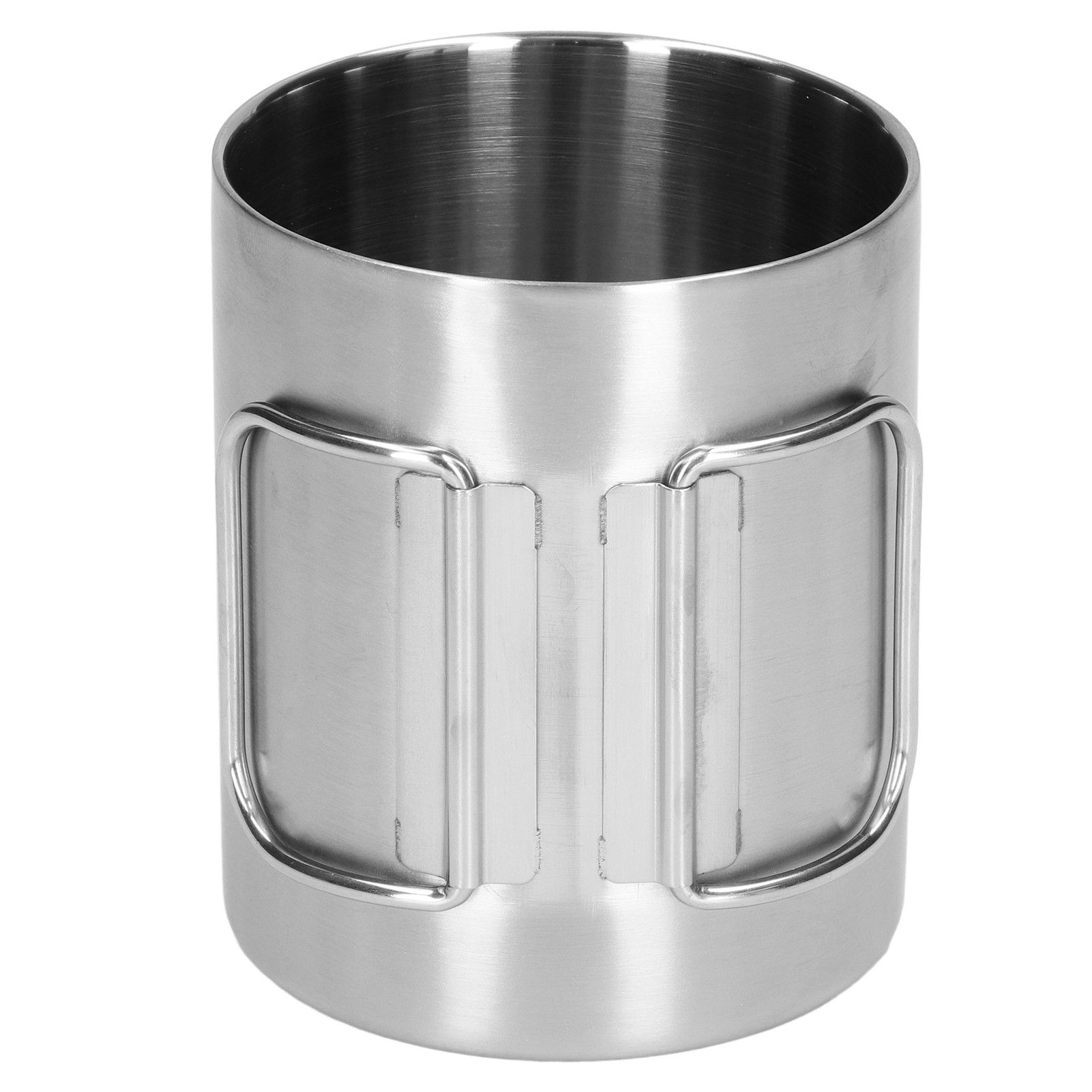 Stainless Steel Cup Corrosion Resistant Folding Handle Folding Design Exquisite Coffee Mug - Image 7