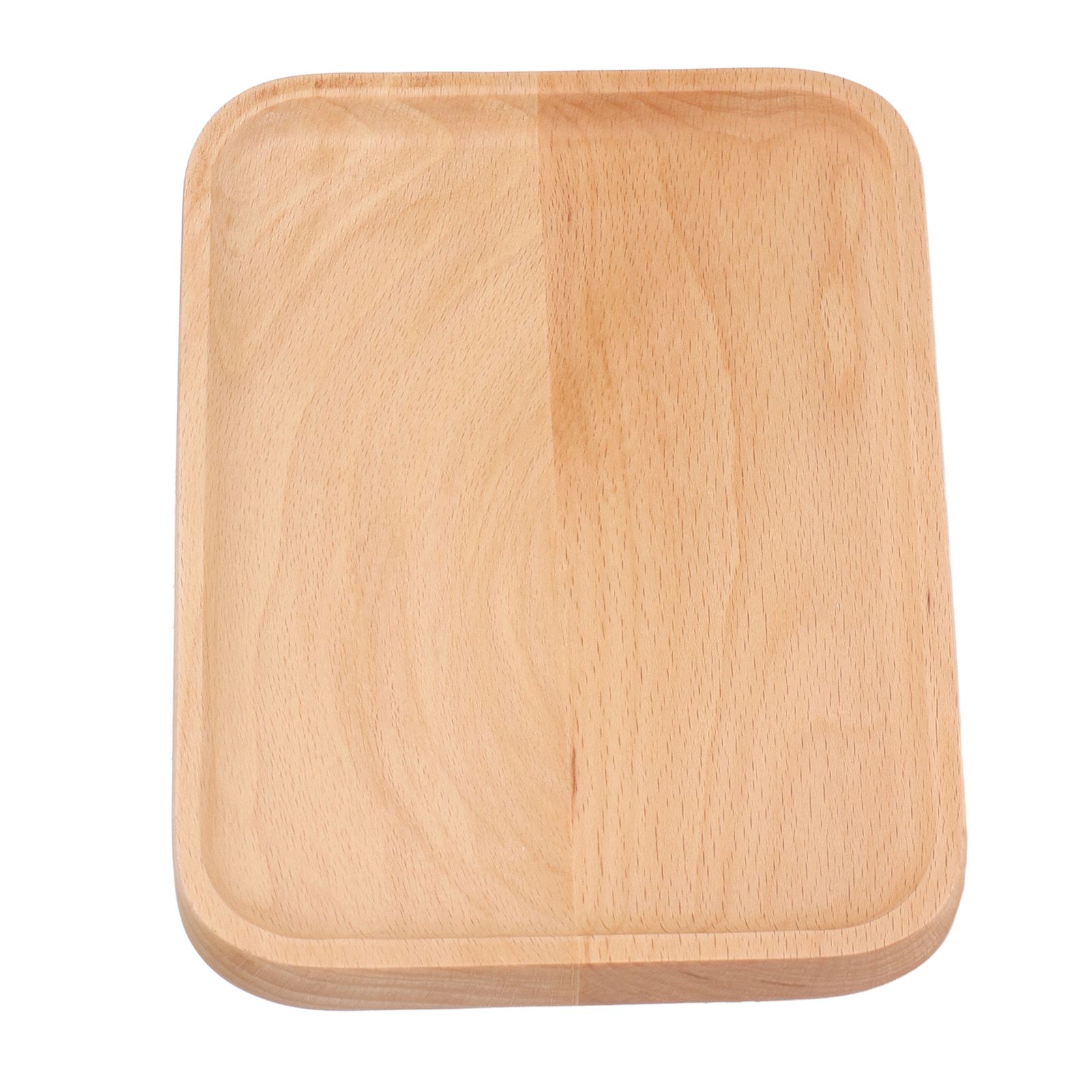 Wooden Rectangular Serving Tray Dinner Drink Food Snack Saucer Platter for Home Restaurants - Image 8