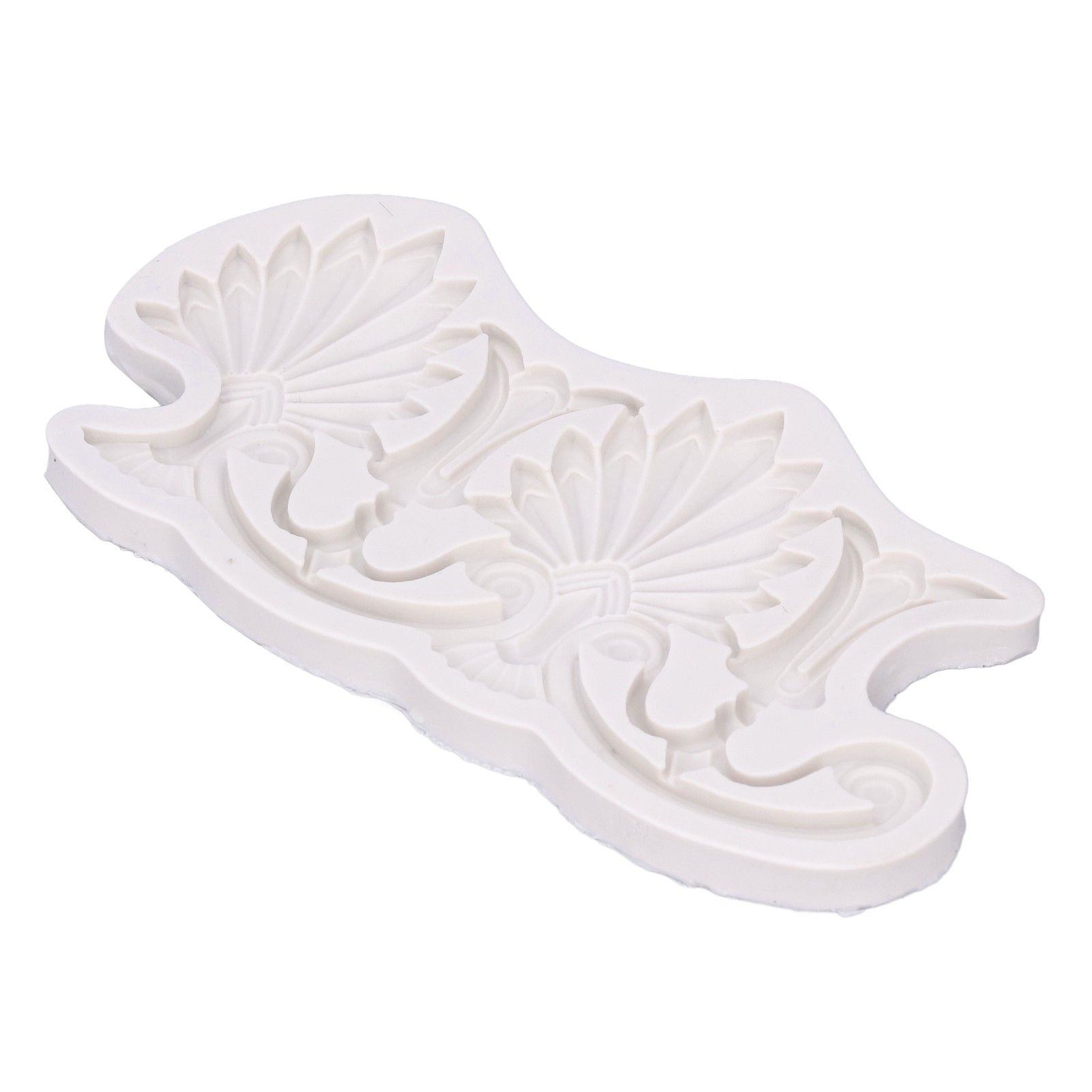 Cake Border Silicone Mold European Retro Pattern DIY Gray Nontoxic for Clay Resin Chocolate - Image 6